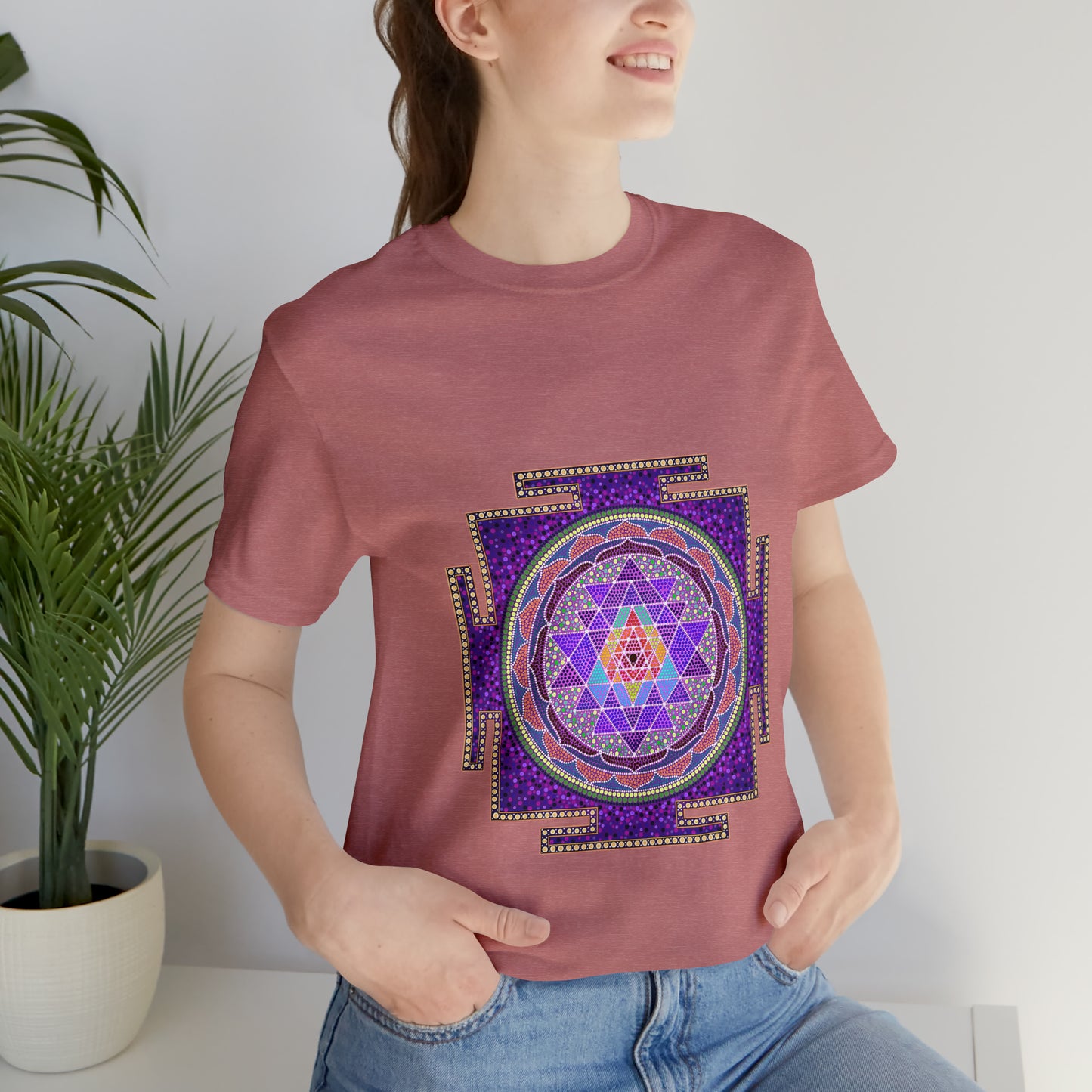 Sri Yantra T-shirt -Unisex (Protection & Prosperity)