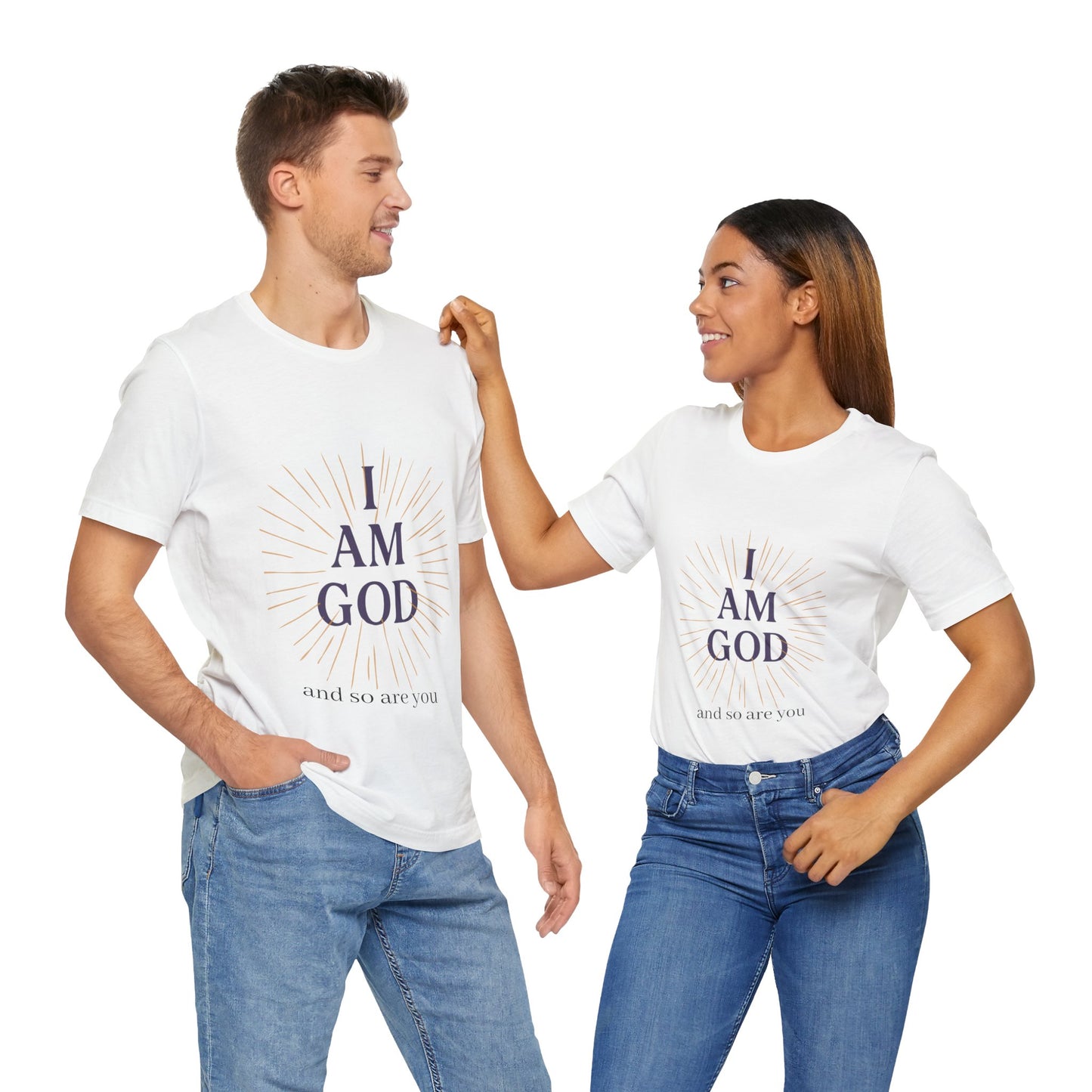 I Am God and so are you T-shirt -Unisex Mystic Temple