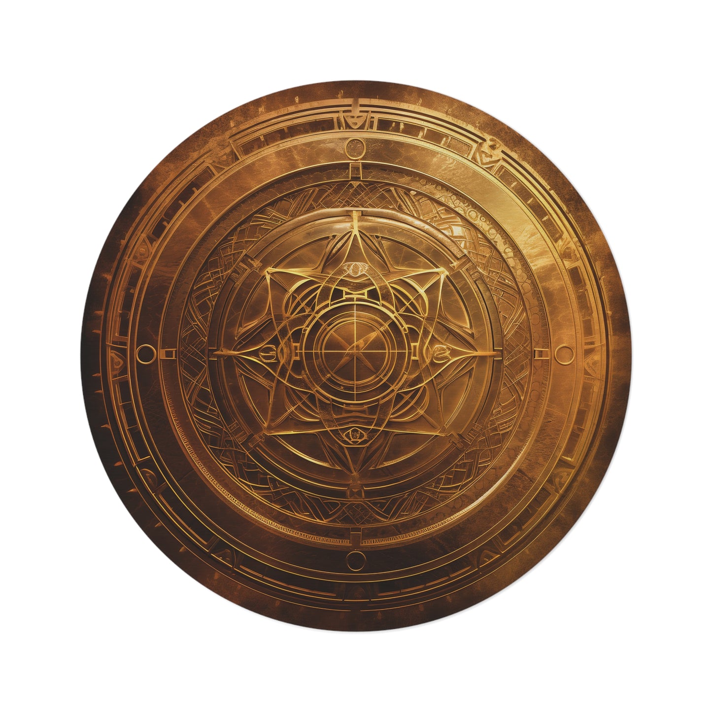 Portal to the Ancestors Round Cermony/Ritual Rug