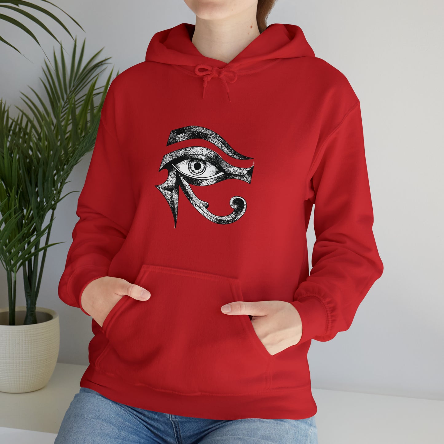 Eye of Ra Unisex Hoodie - Spiritual Power & Protection