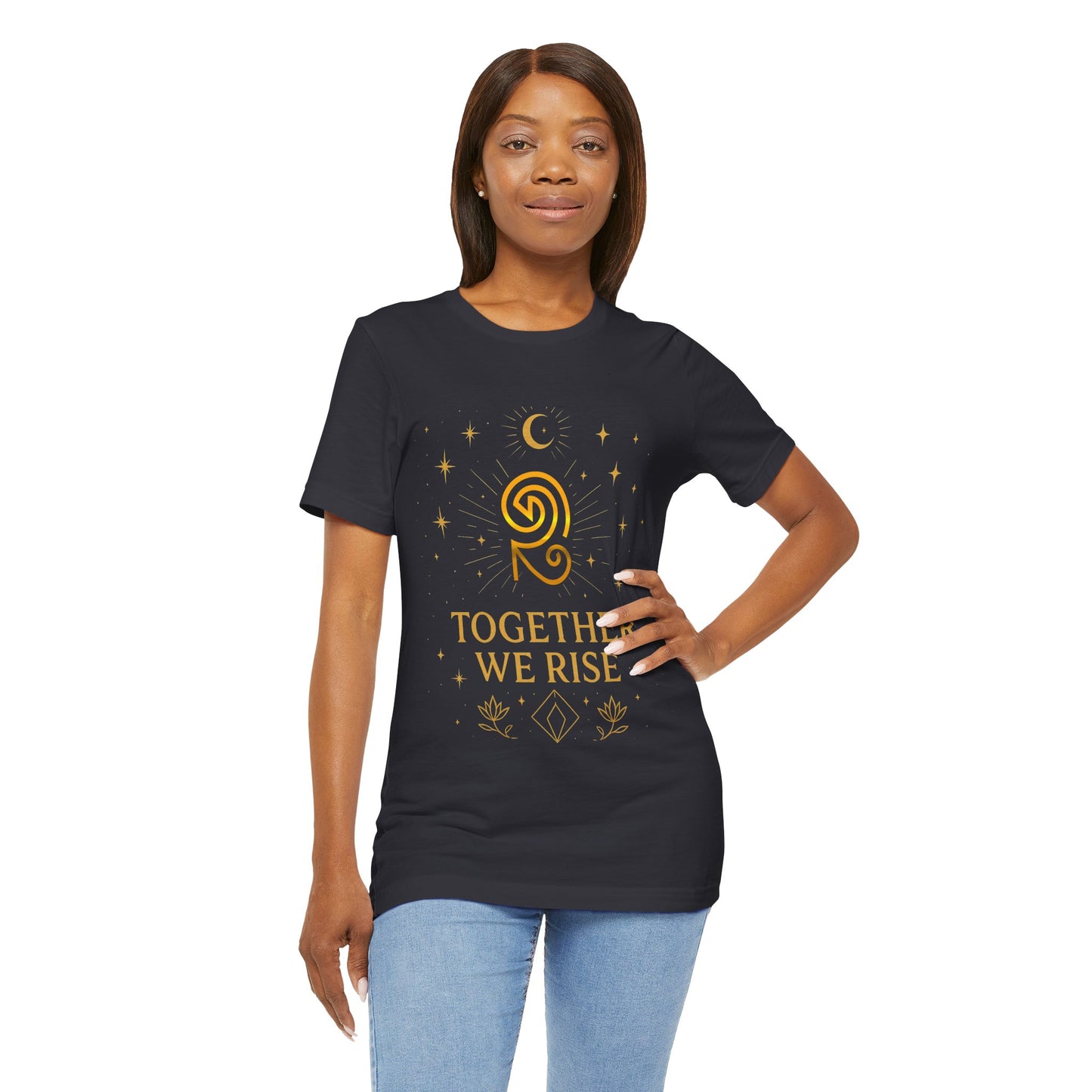 "Together we Rise" Book of Rasheeda T-shirt -Unisex Mystic Temple