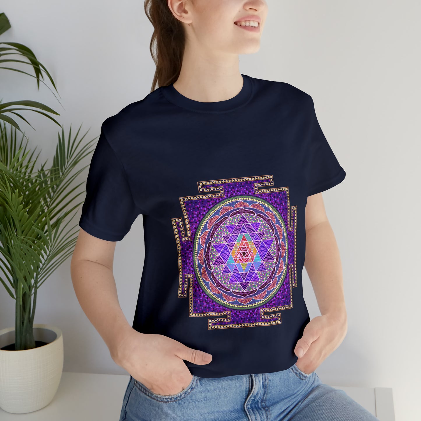 Sri Yantra T-shirt -Unisex (Protection & Prosperity)
