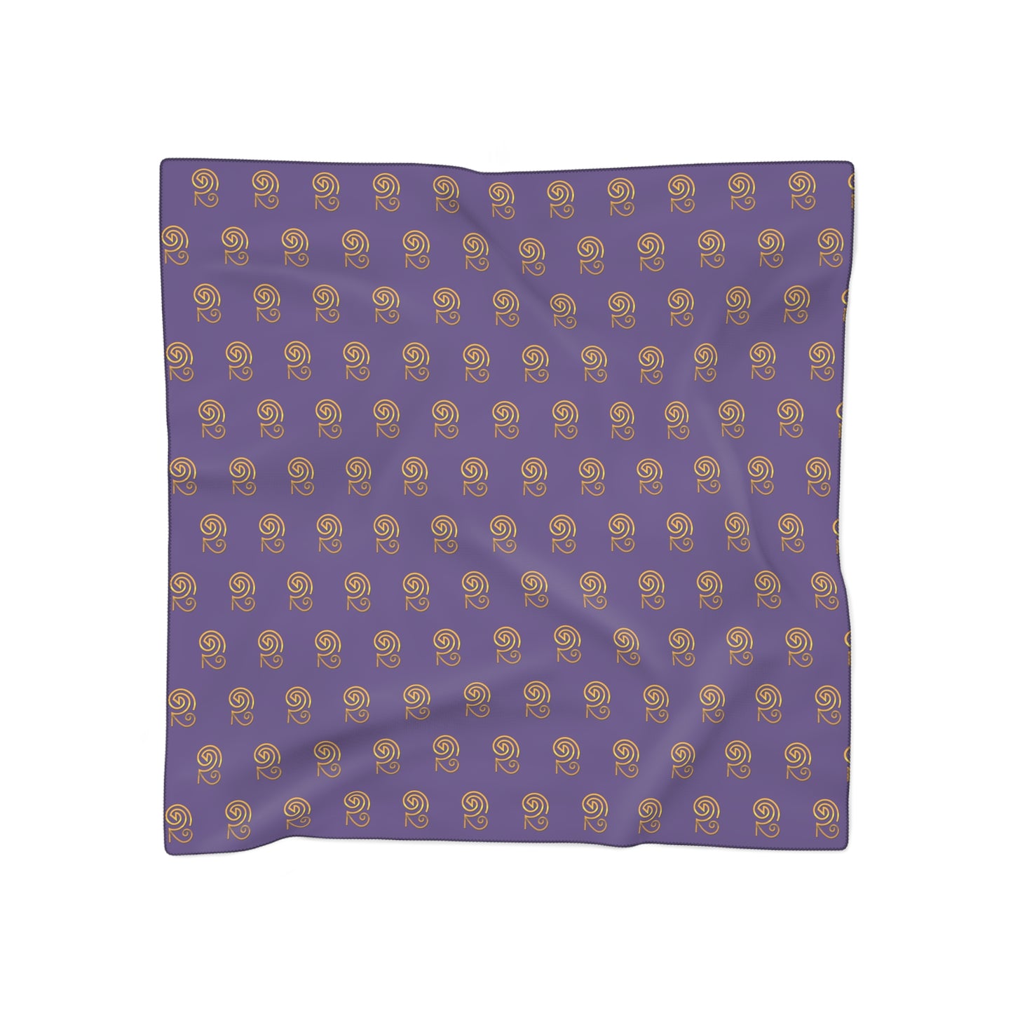 Mystic Temple Scarf - Book of Rasheeda Sigil (purple)