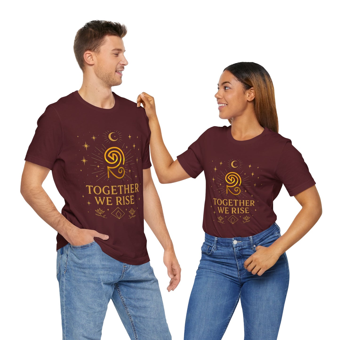 "Together we Rise" Book of Rasheeda T-shirt -Unisex Mystic Temple