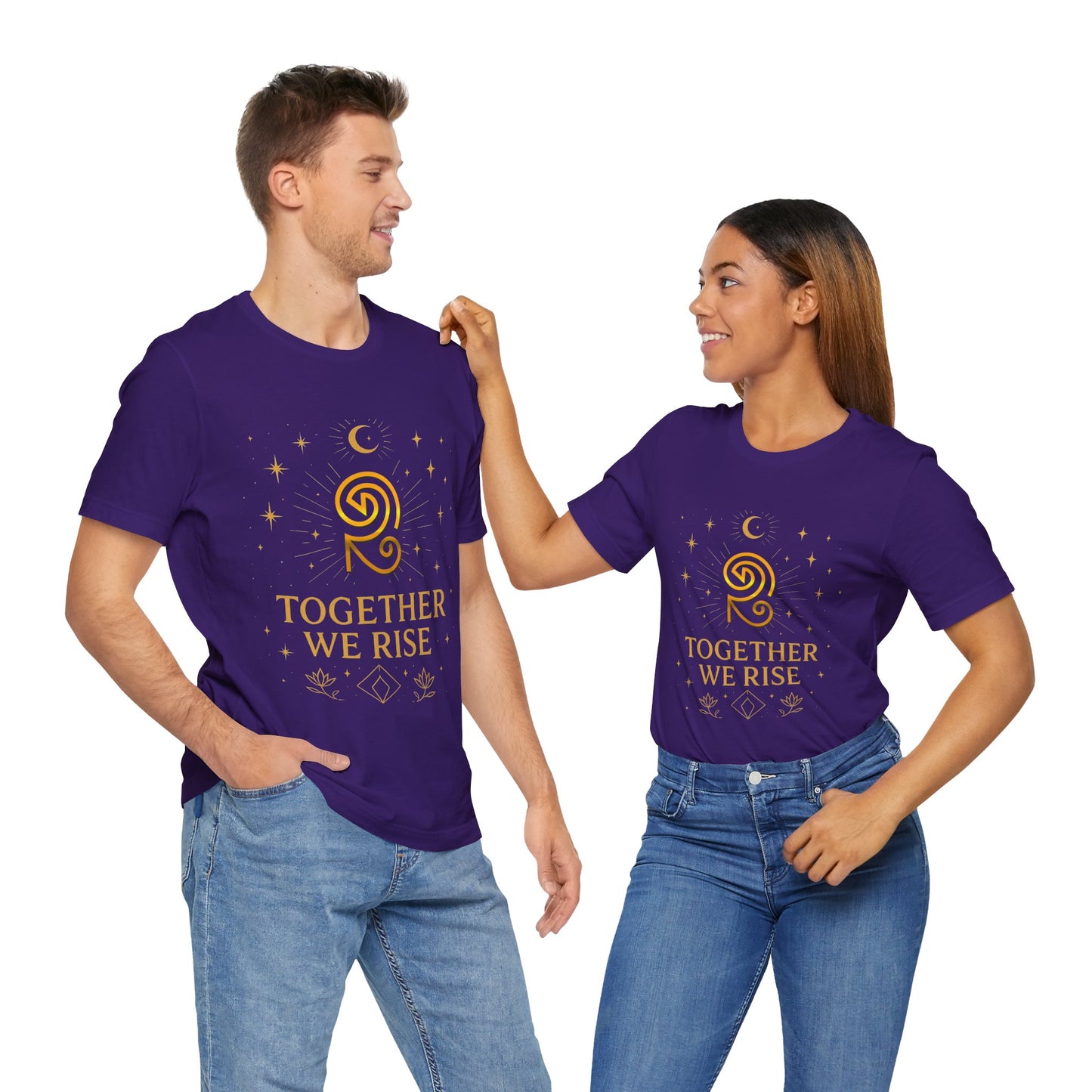 "Together we Rise" Book of Rasheeda T-shirt -Unisex Mystic Temple
