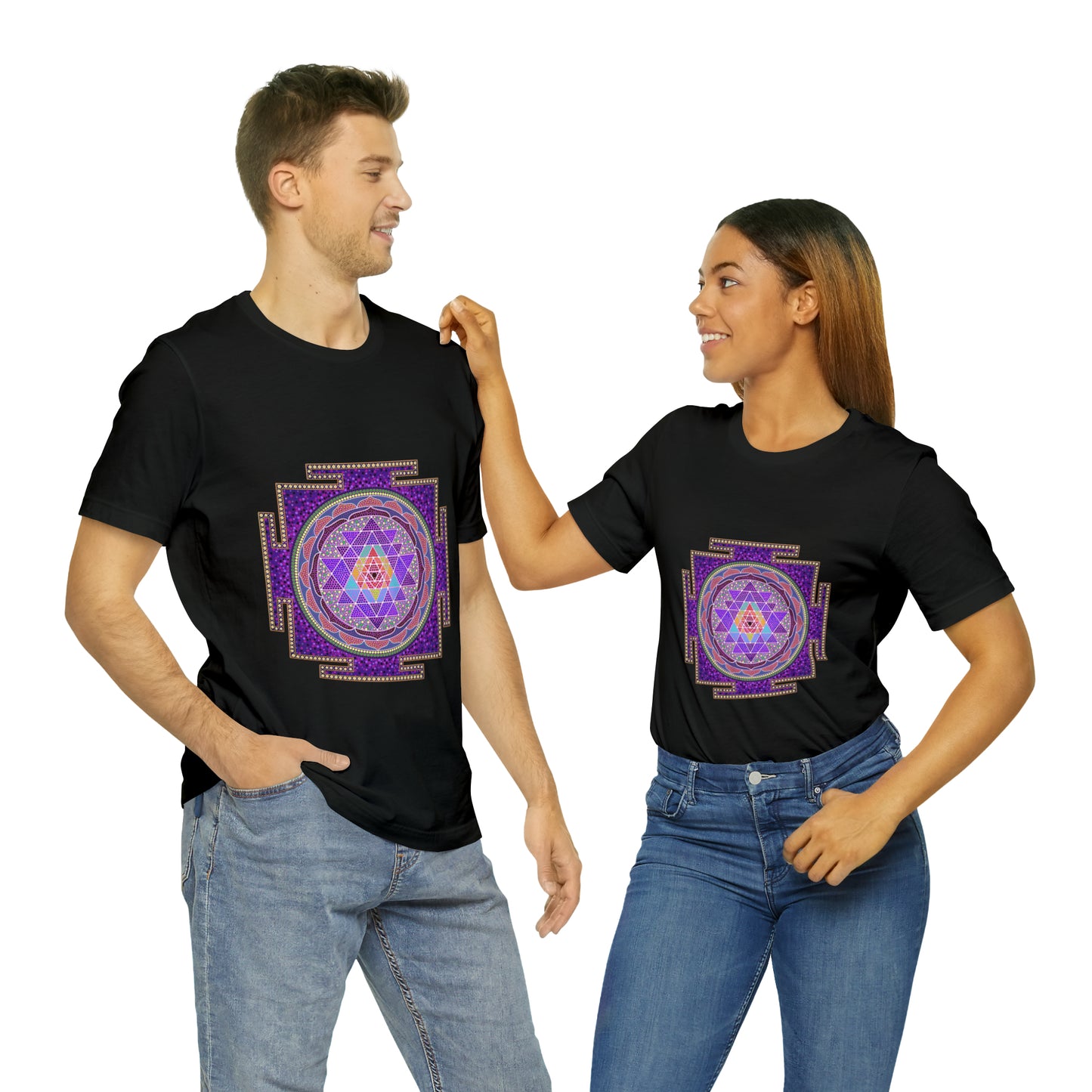 Sri Yantra T-shirt -Unisex (Protection & Prosperity)
