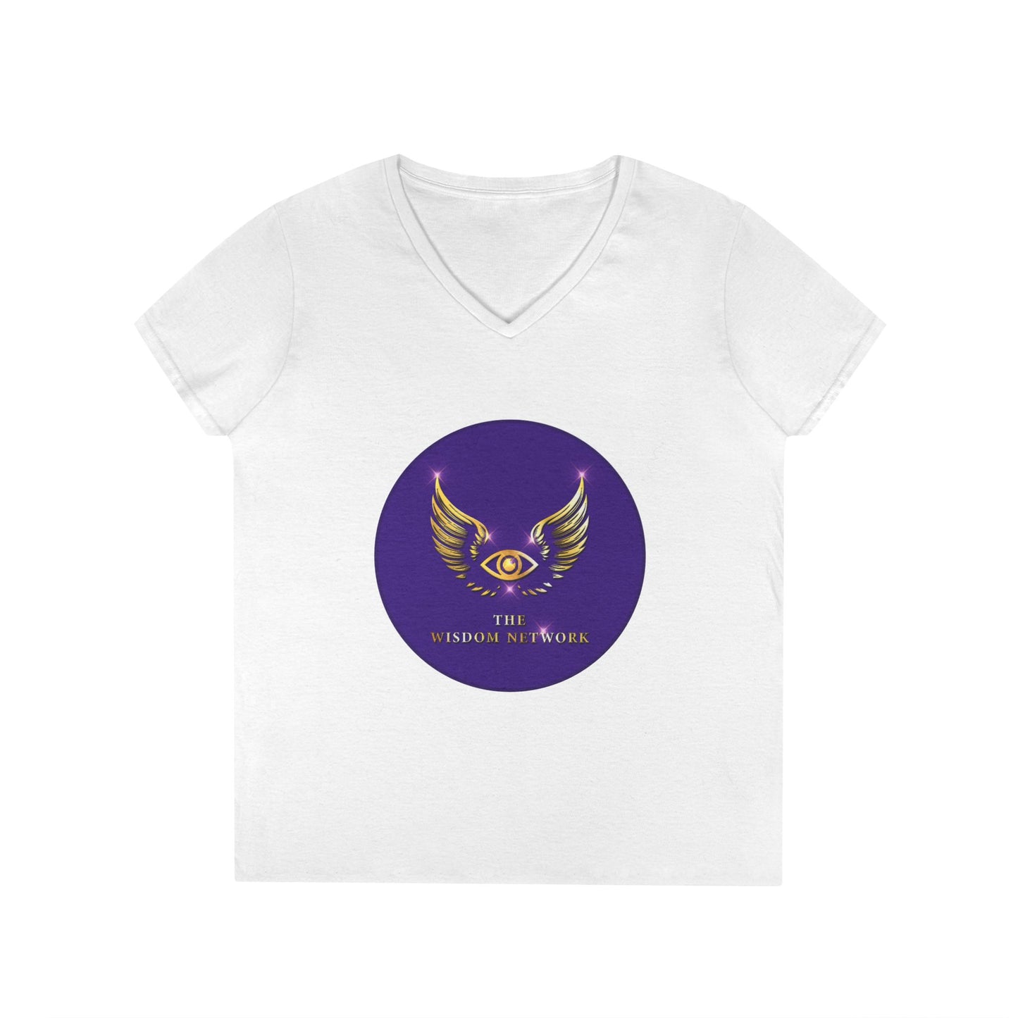 The Wisdom Network Ladies' V-Neck T-Shirt