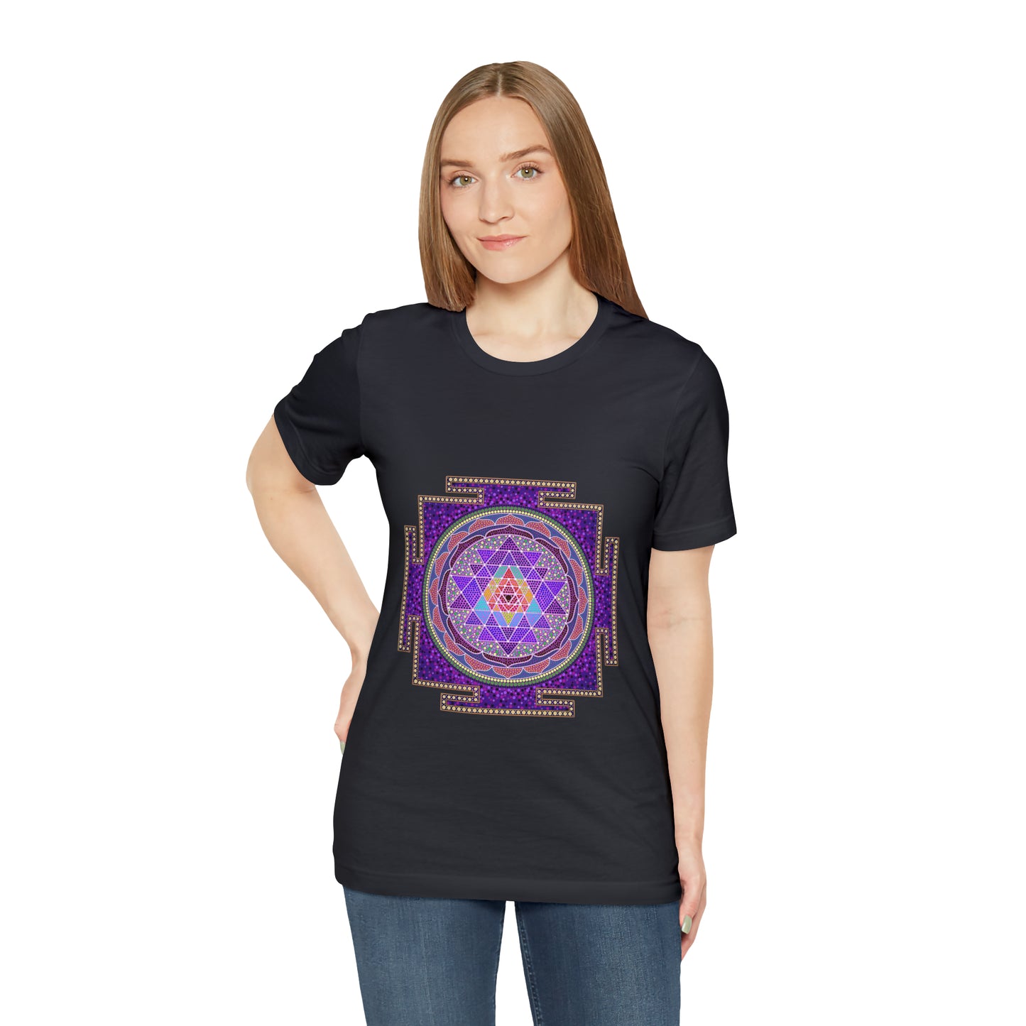 Sri Yantra T-shirt -Unisex (Protection & Prosperity)