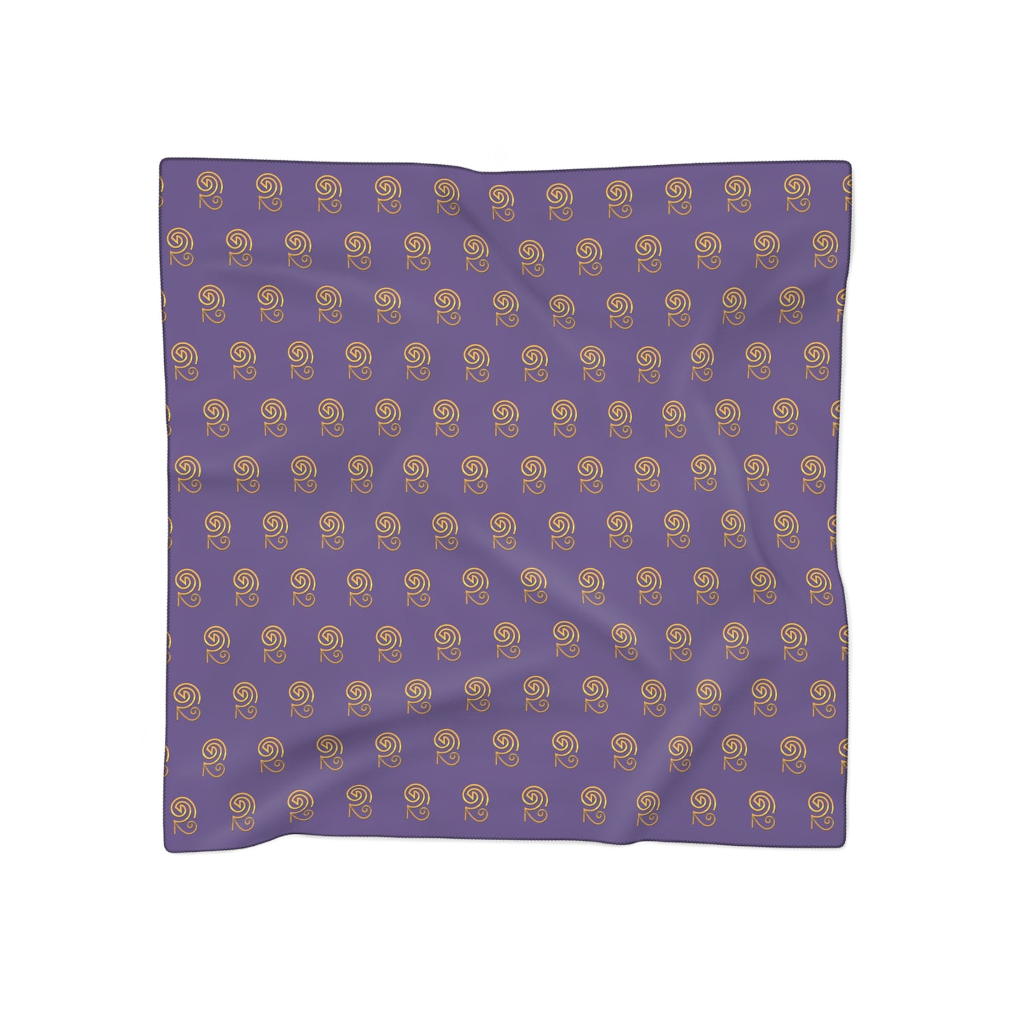 Mystic Temple Scarf - Book of Rasheeda Sigil (purple)