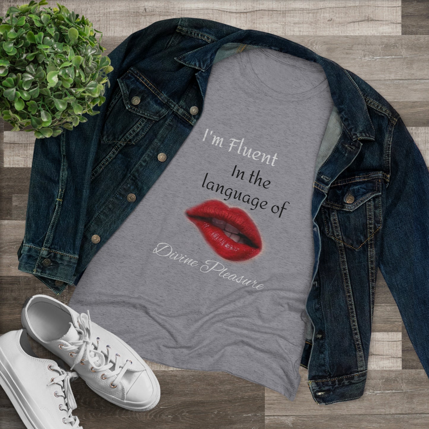 Divine Pleasure Language T-shirt (women)