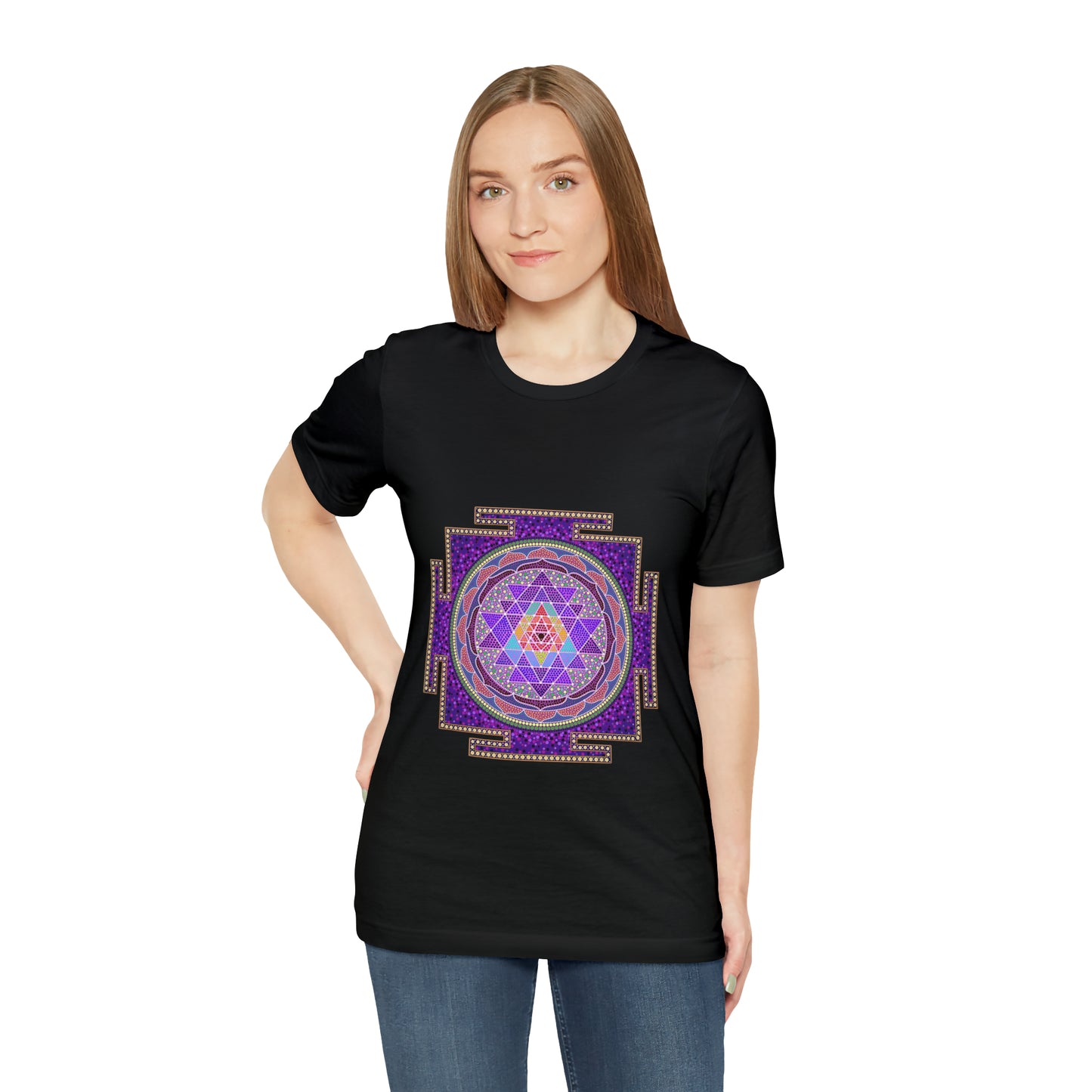 Sri Yantra T-shirt -Unisex (Protection & Prosperity)