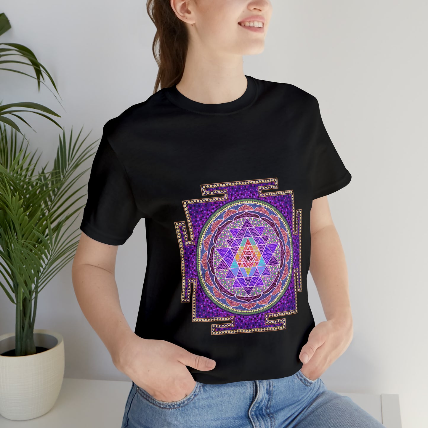 Sri Yantra T-shirt -Unisex (Protection & Prosperity)