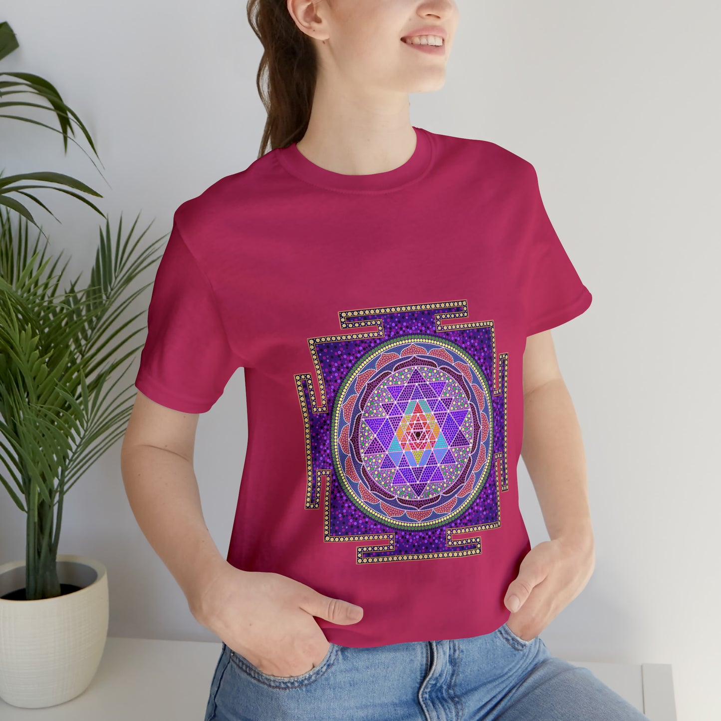 Sri Yantra T-shirt -Unisex (Protection & Prosperity)
