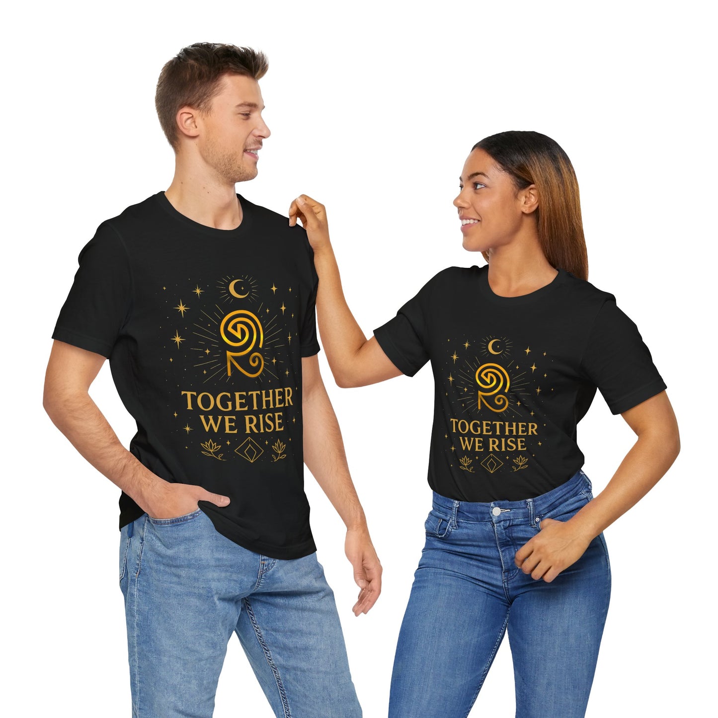 "Together we Rise" Book of Rasheeda T-shirt -Unisex Mystic Temple
