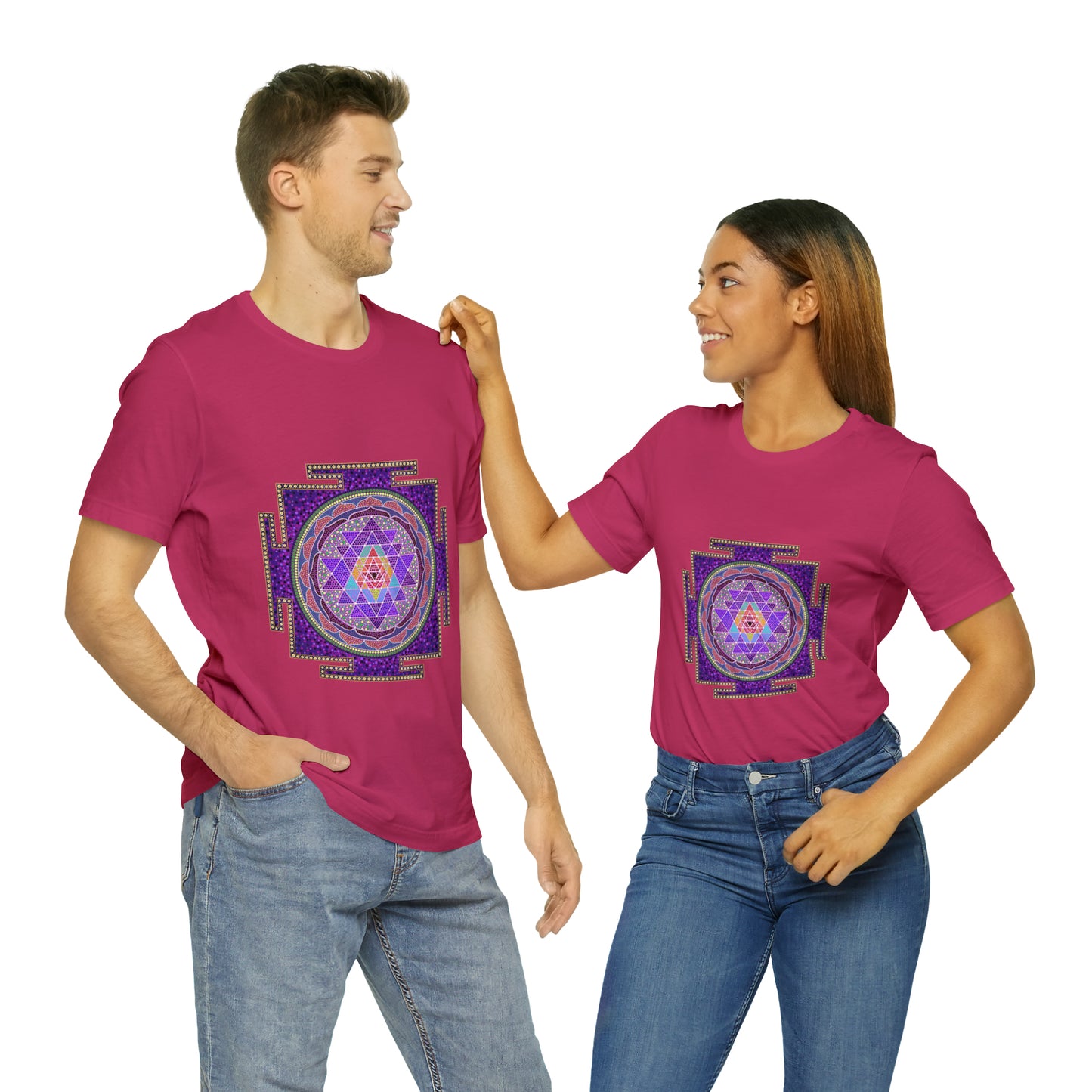 Sri Yantra T-shirt -Unisex (Protection & Prosperity)