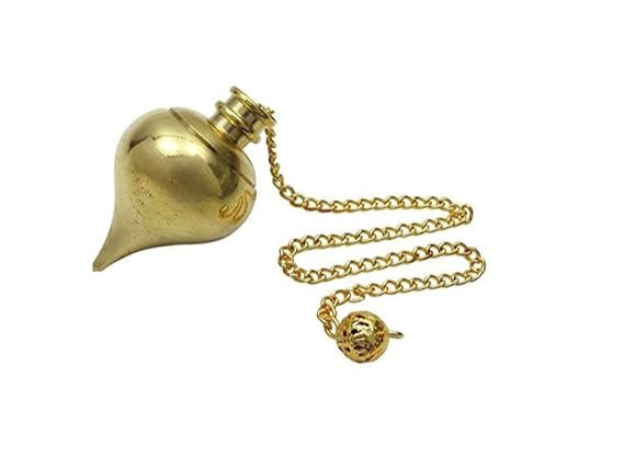 gold plated pendulum w Compartment