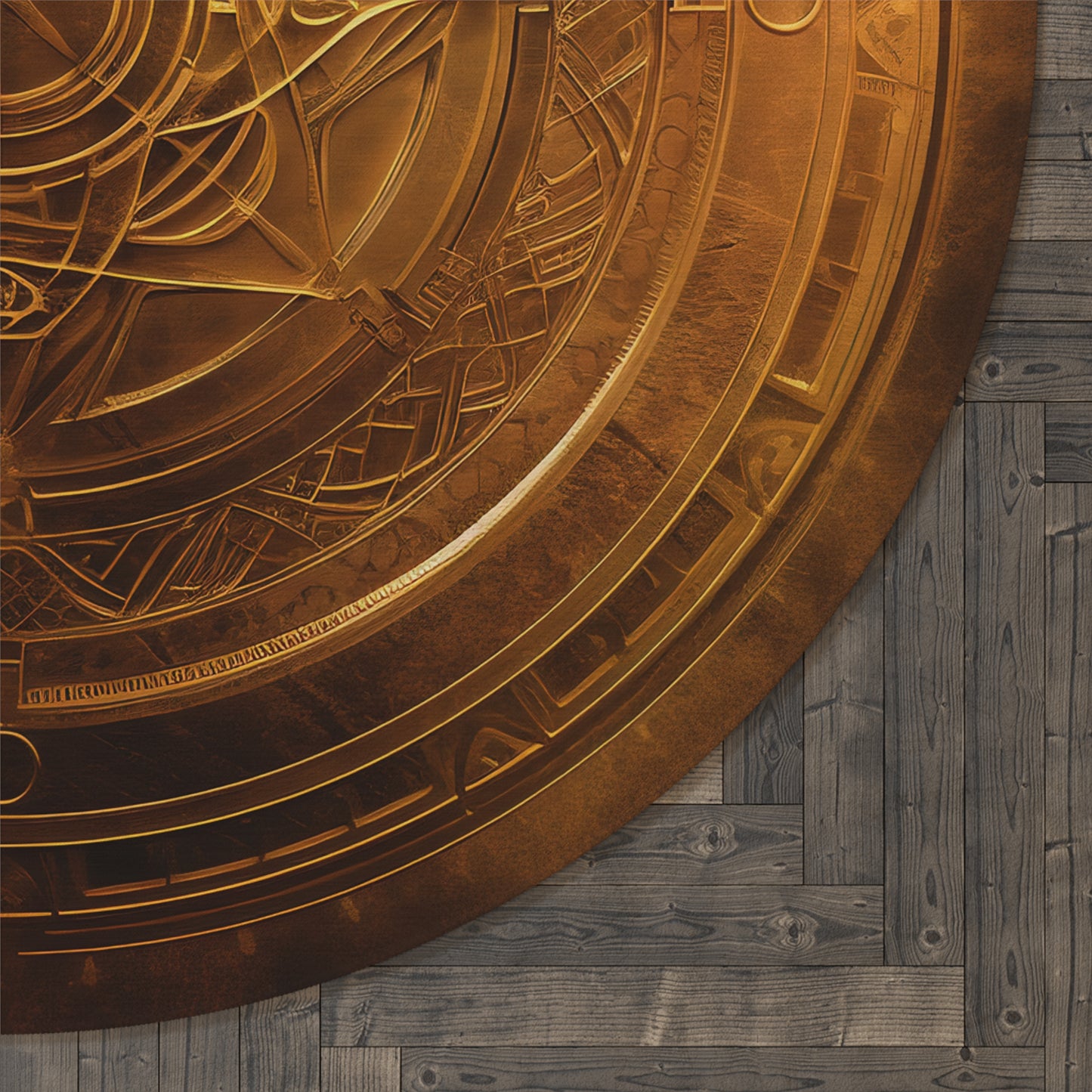 Portal to the Ancestors Round Cermony/Ritual Rug