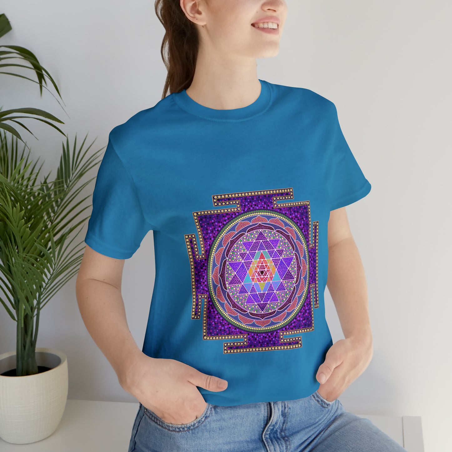 Sri Yantra T-shirt -Unisex (Protection & Prosperity)