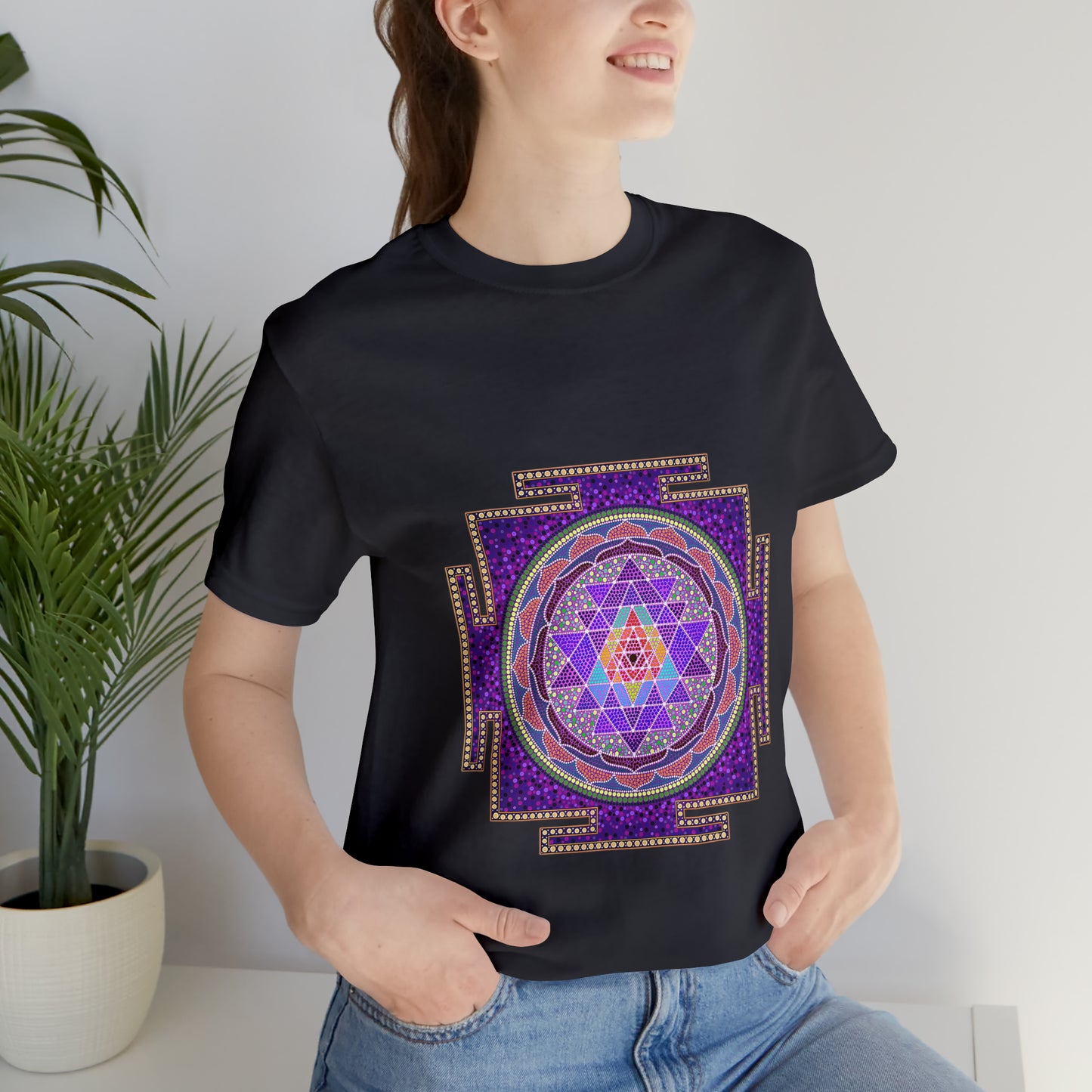 Sri Yantra T-shirt -Unisex (Protection & Prosperity)