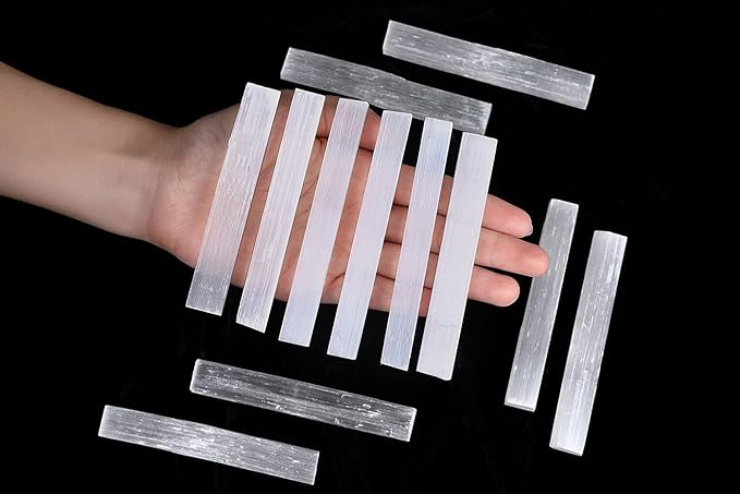 Healing Selenite Wands (2)