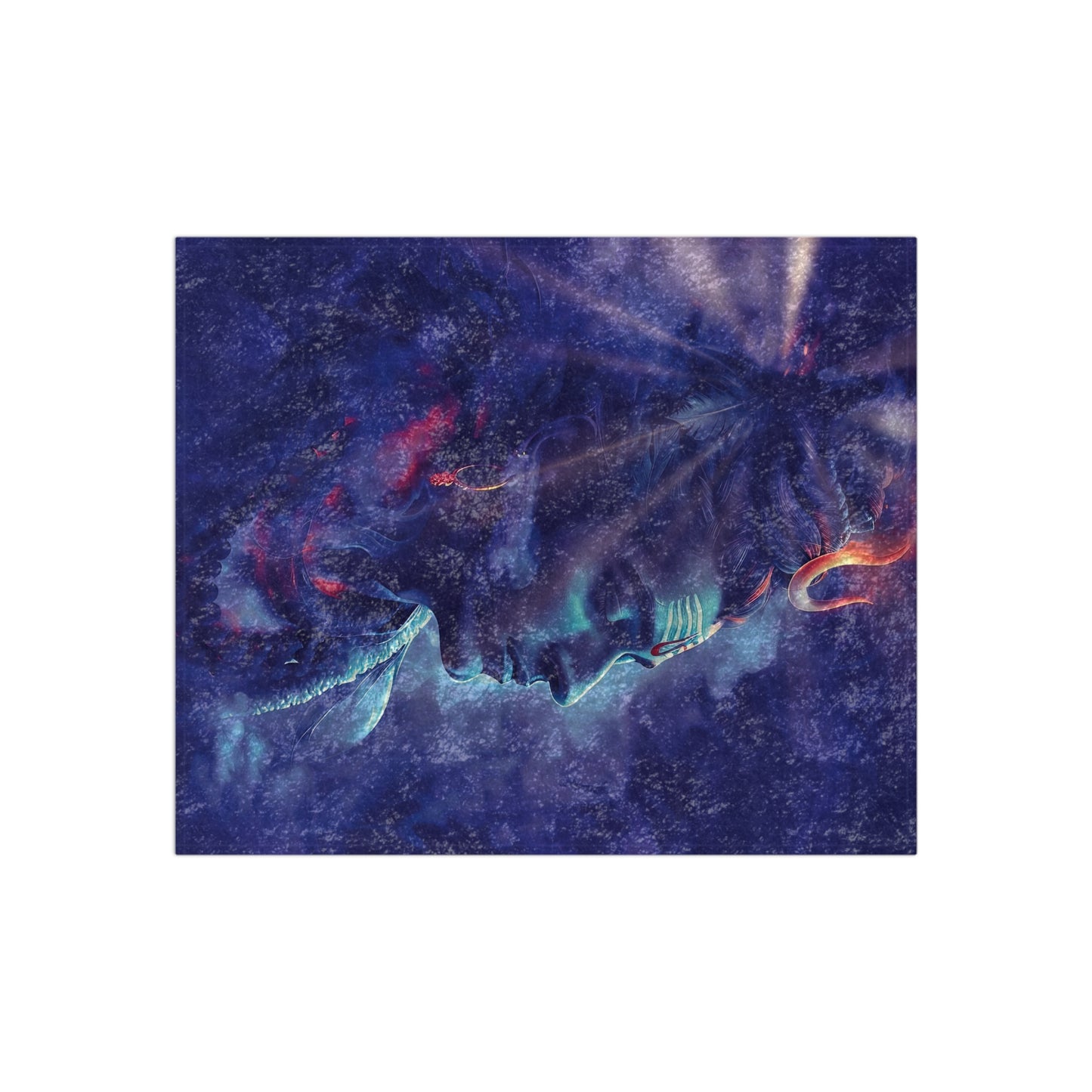 Shiva #1 Crushed Velvet Blanket