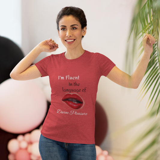 Divine Pleasure Language T-shirt (women)