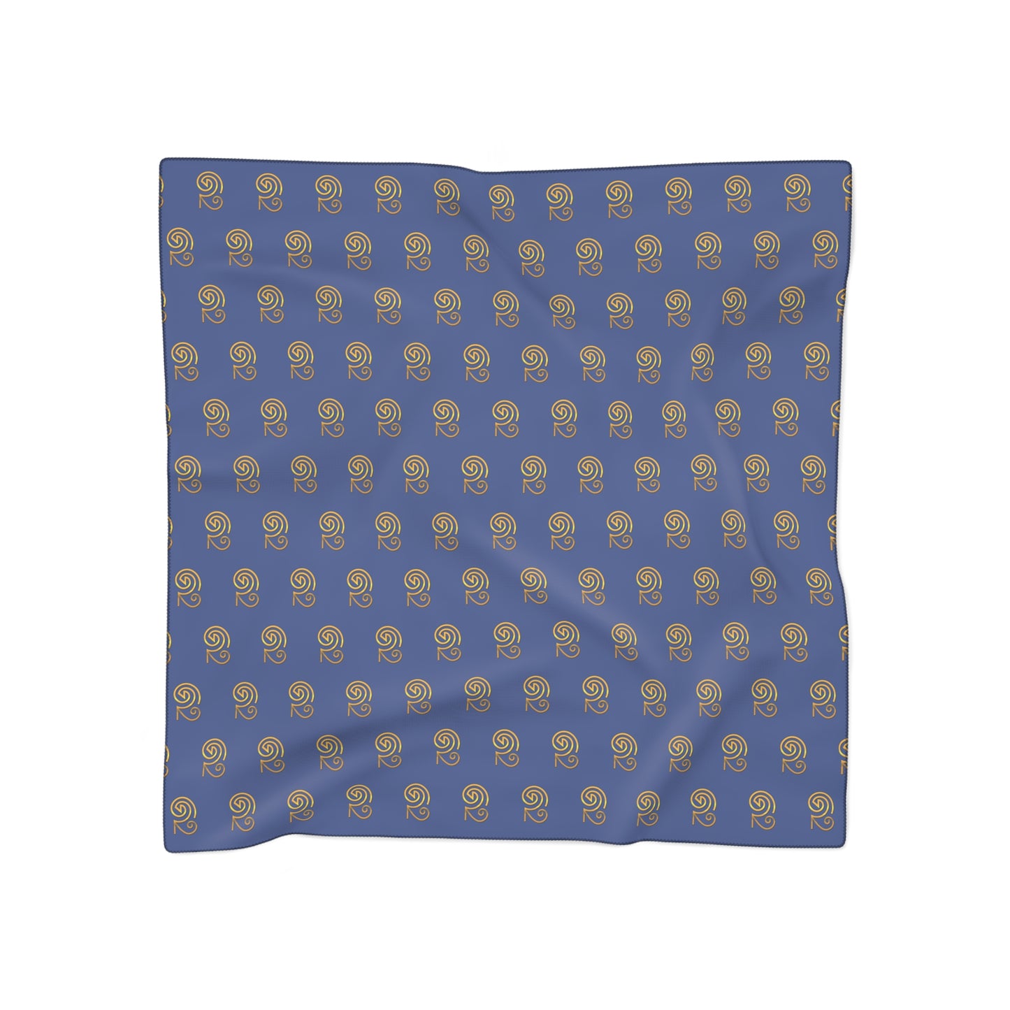 Mystic Temple Scarf - Book of Rasheeda Sigil (blue)