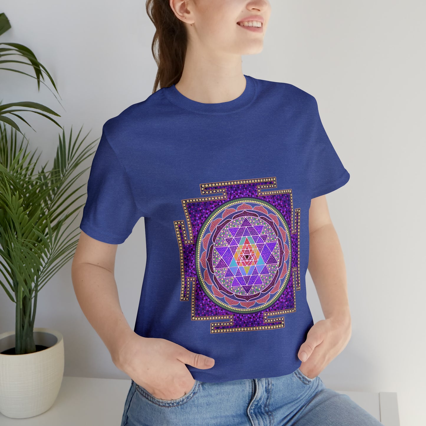 Sri Yantra T-shirt -Unisex (Protection & Prosperity)