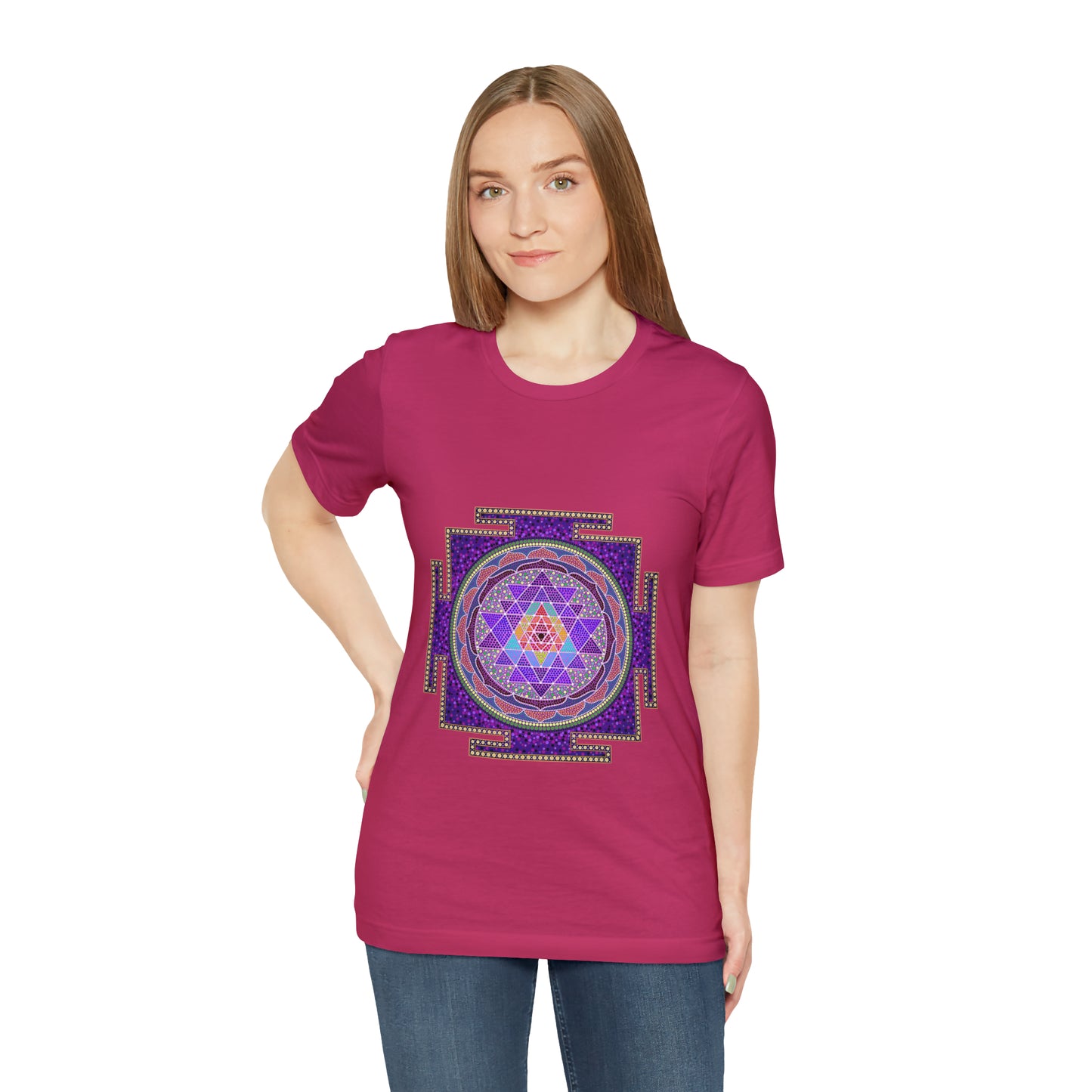 Sri Yantra T-shirt -Unisex (Protection & Prosperity)