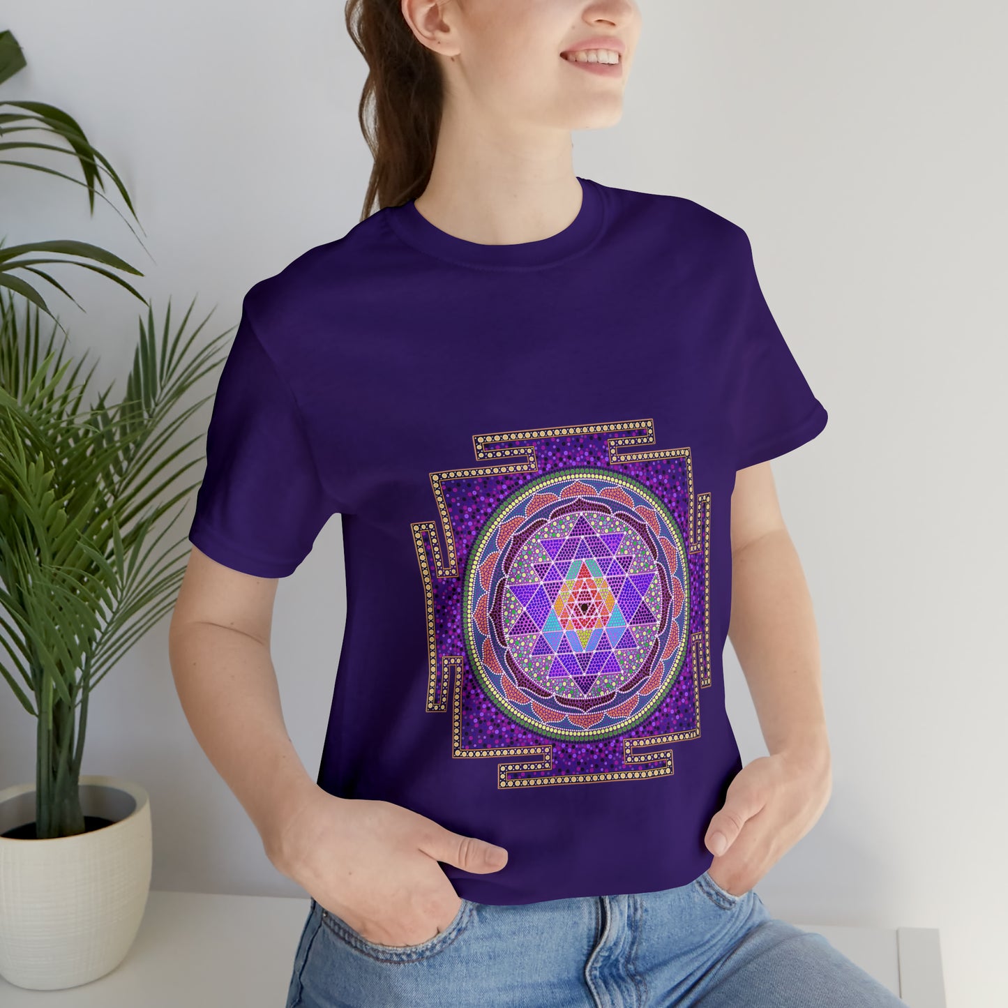 Sri Yantra T-shirt -Unisex (Protection & Prosperity)