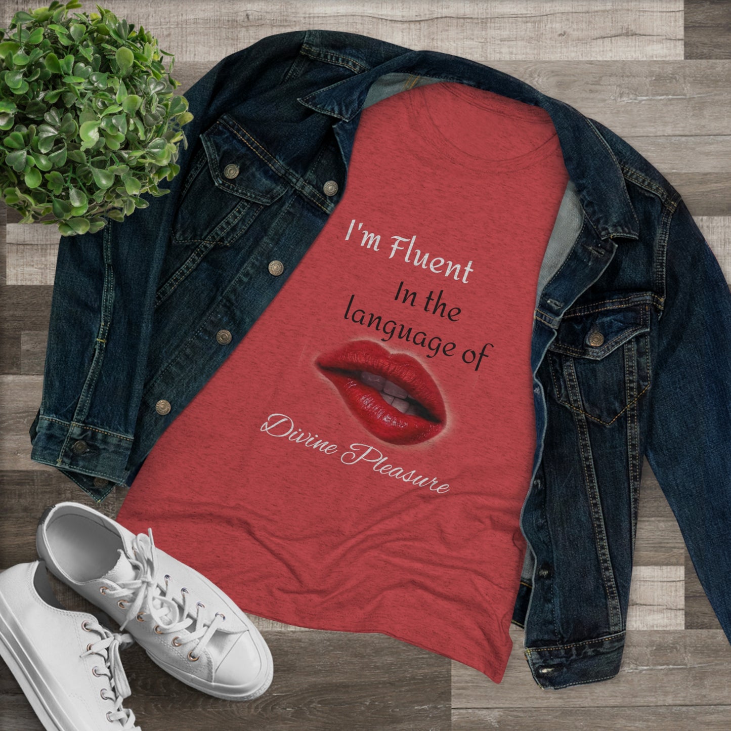 Divine Pleasure Language T-shirt (women)