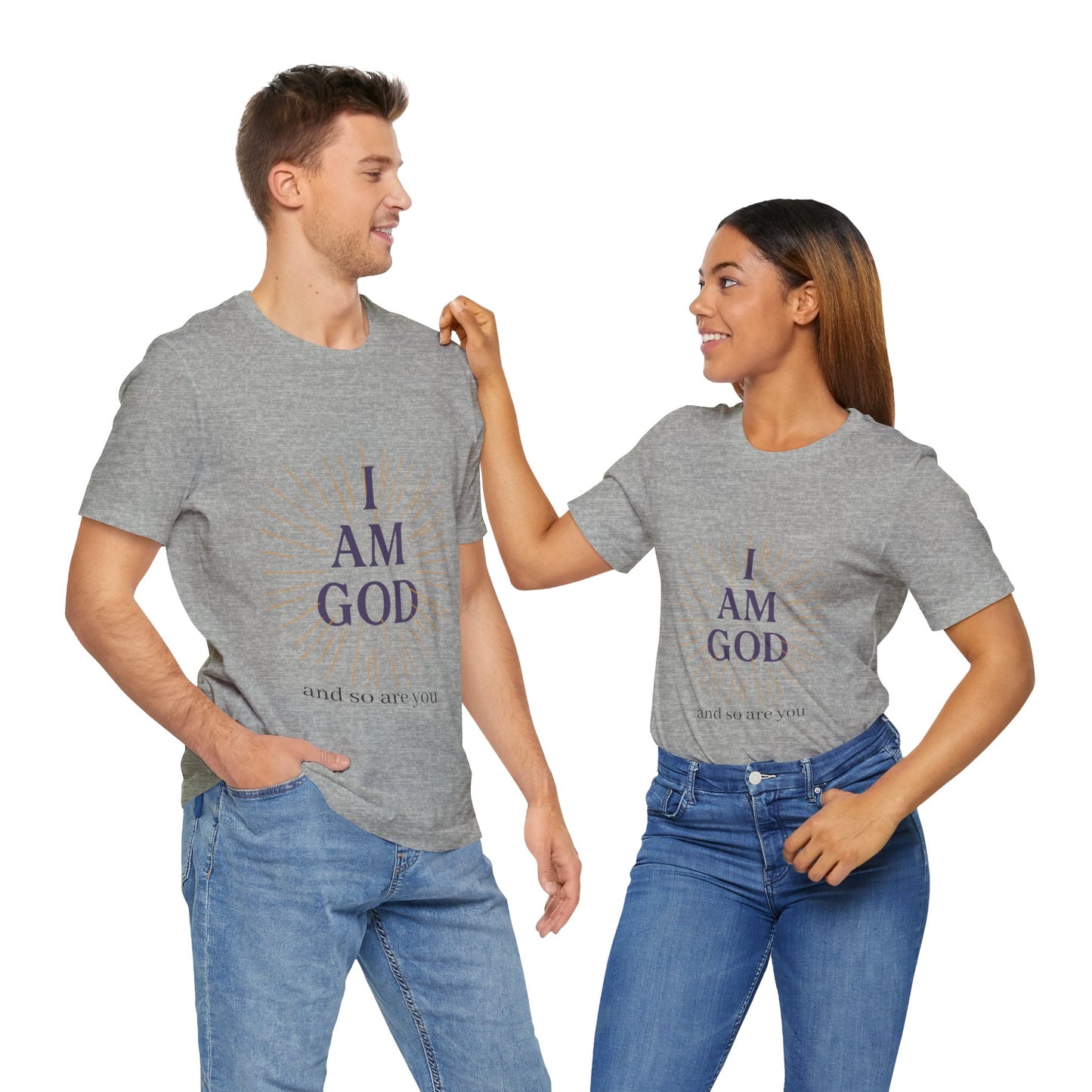 I Am God and so are you T-shirt -Unisex Mystic Temple