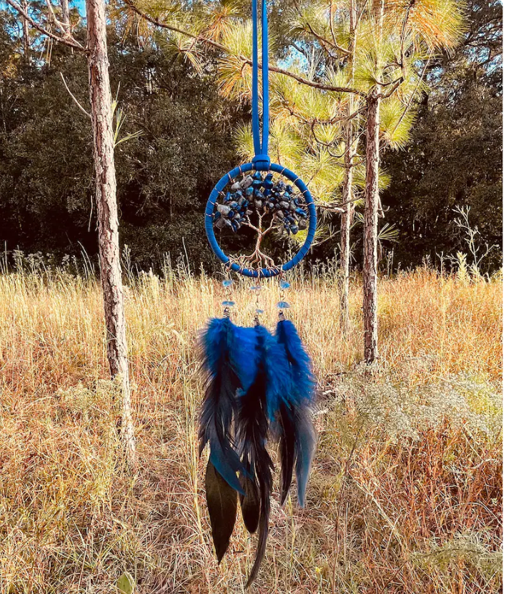 Lapis Lazuli Dream Catcher Talisman