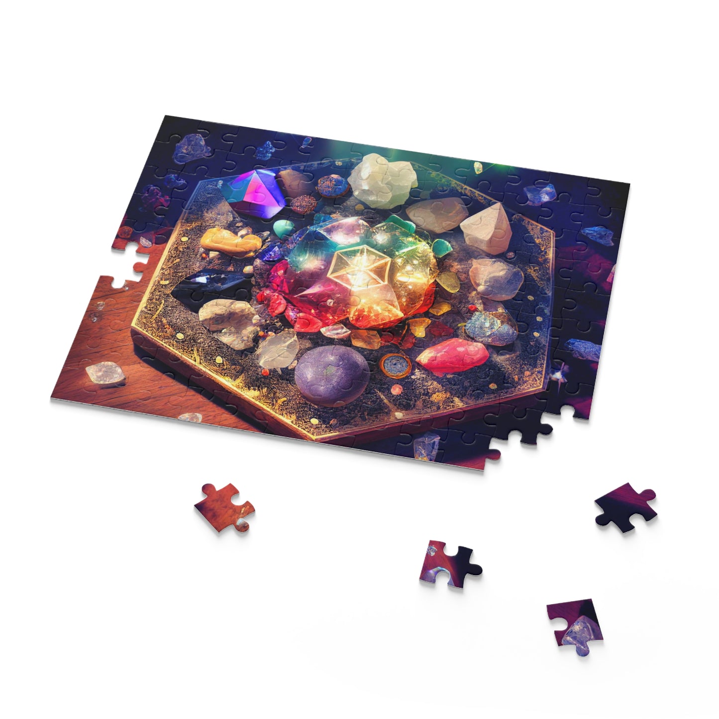 Crystal Grid (Prosperity) Manifestation Puzzle