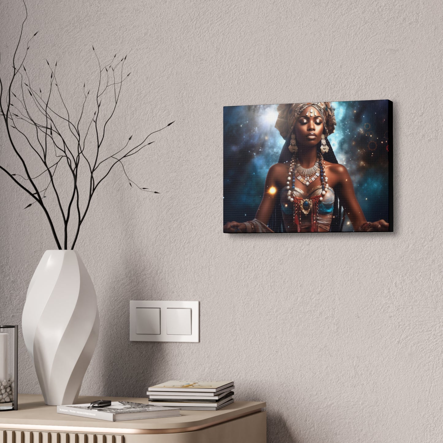 Godden of the Heavens Canvas