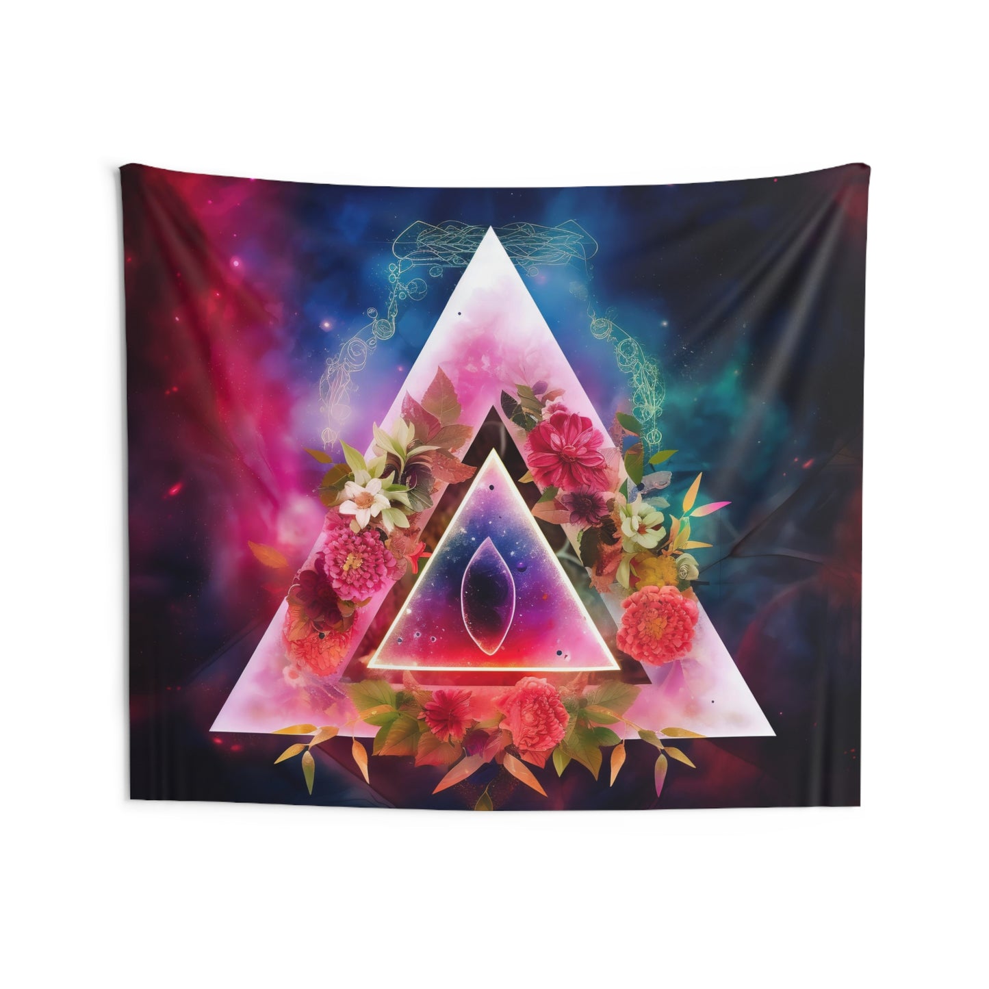 Triangle of Manifestation Alter Cloth (pink)
