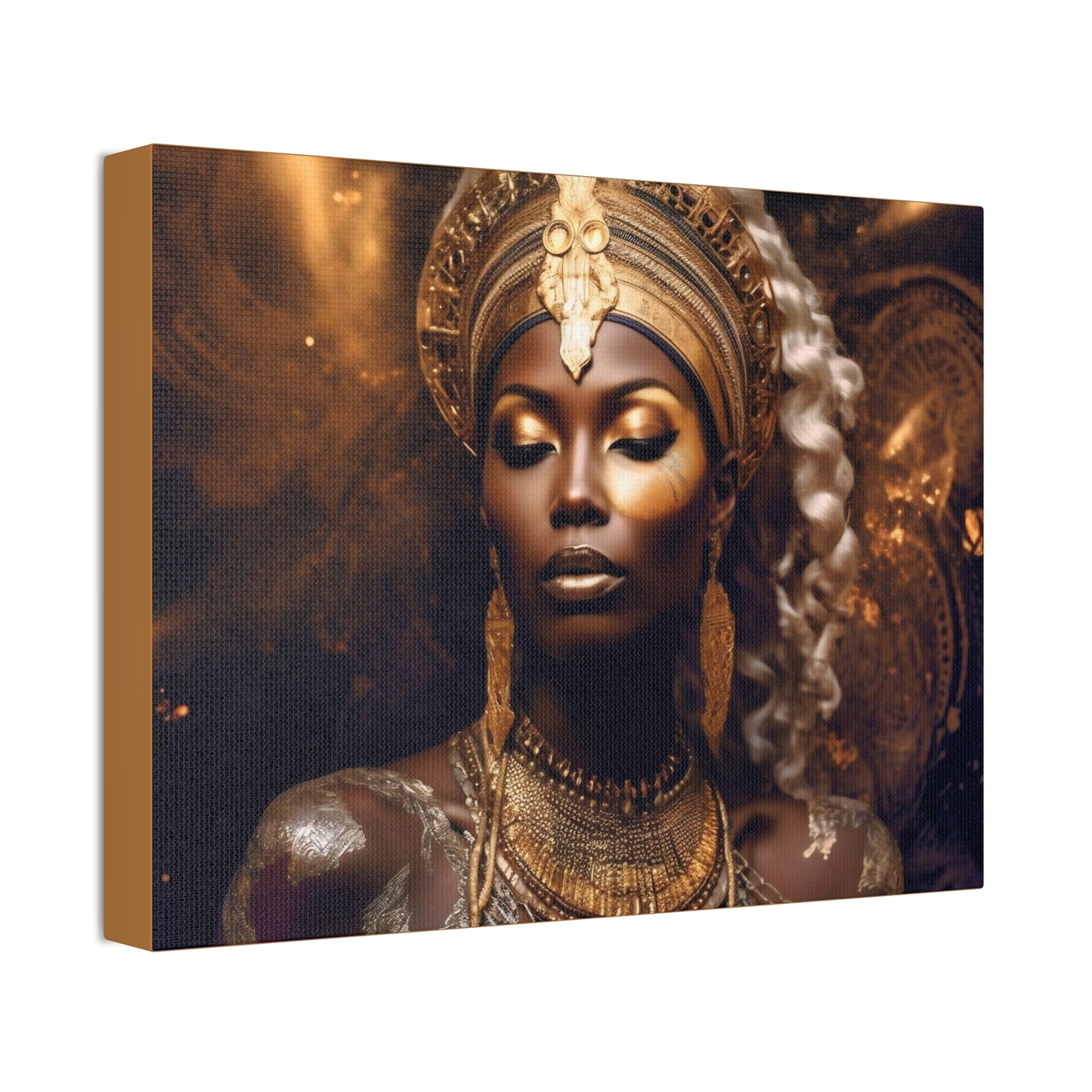 Sacred Metal Goddess Series #2 Canvas