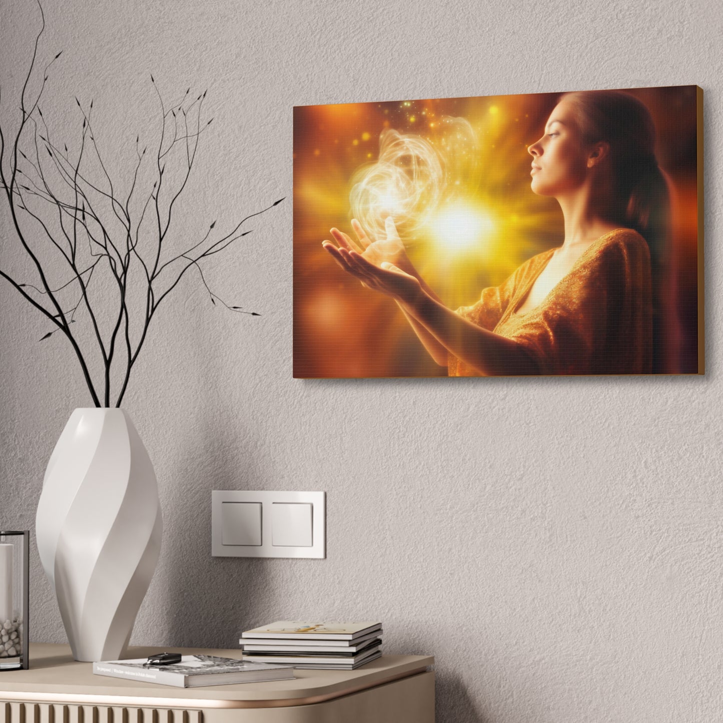 Holding the Light Canvas