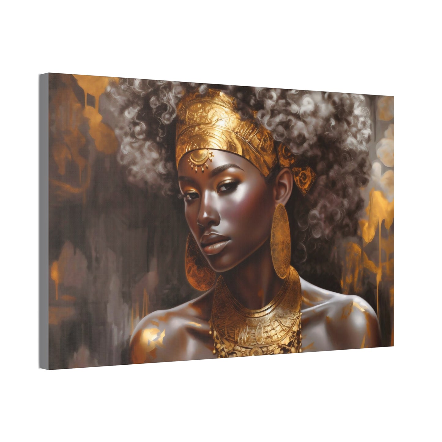 Sacred Metal Goddess Series #1 Canvas