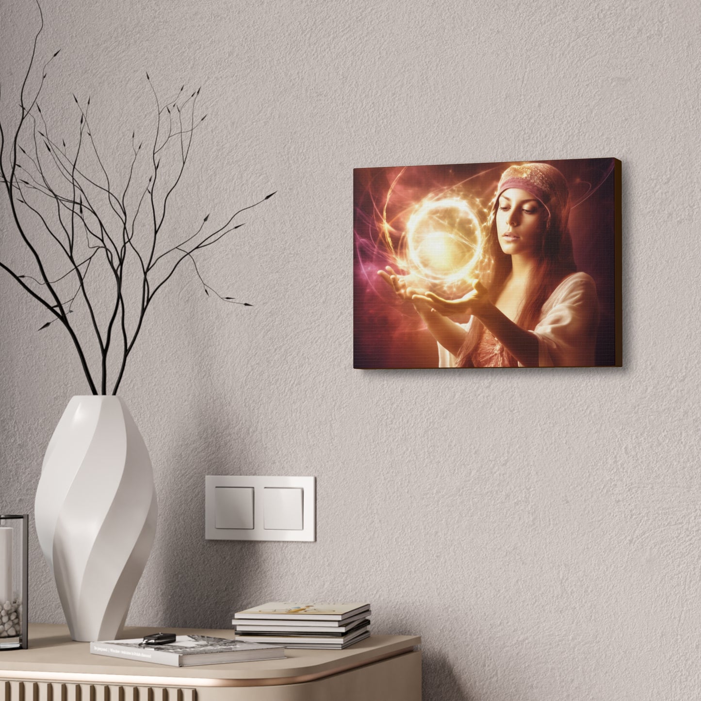 Holding the Light 2 Canvas