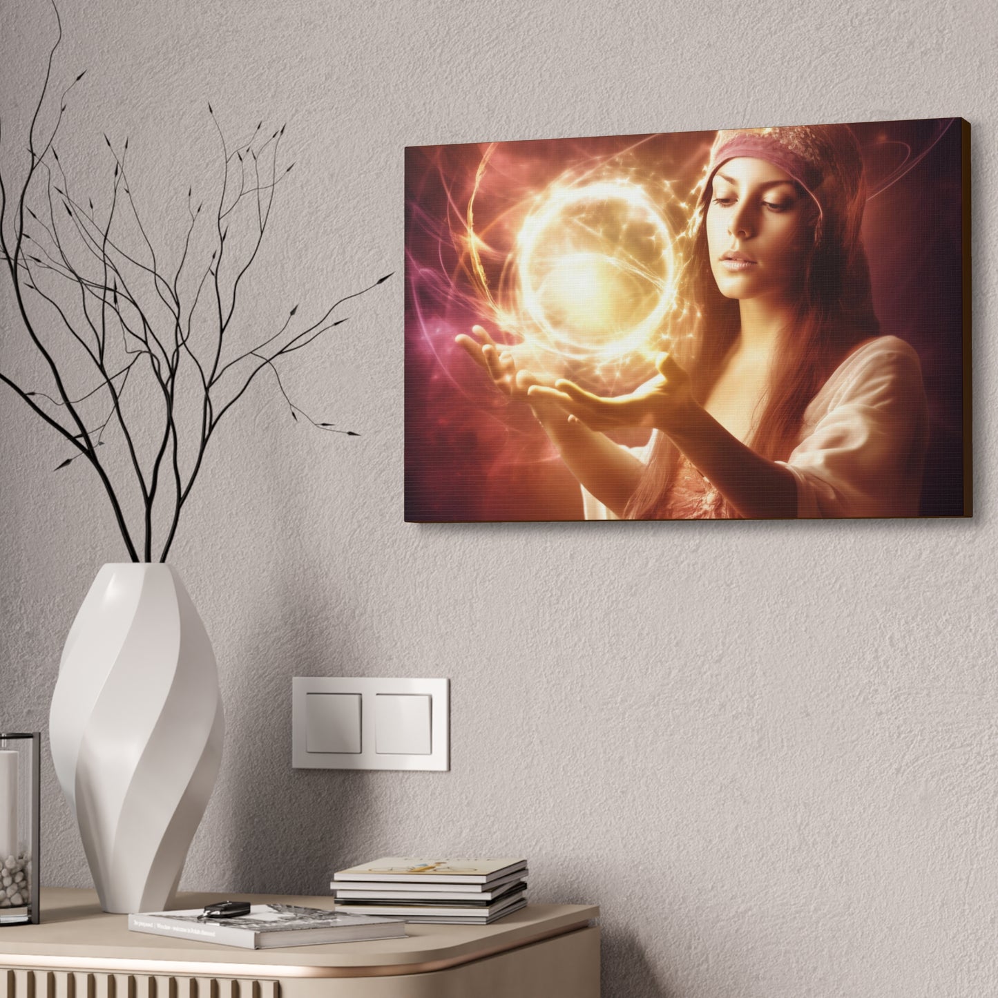 Holding the Light 2 Canvas