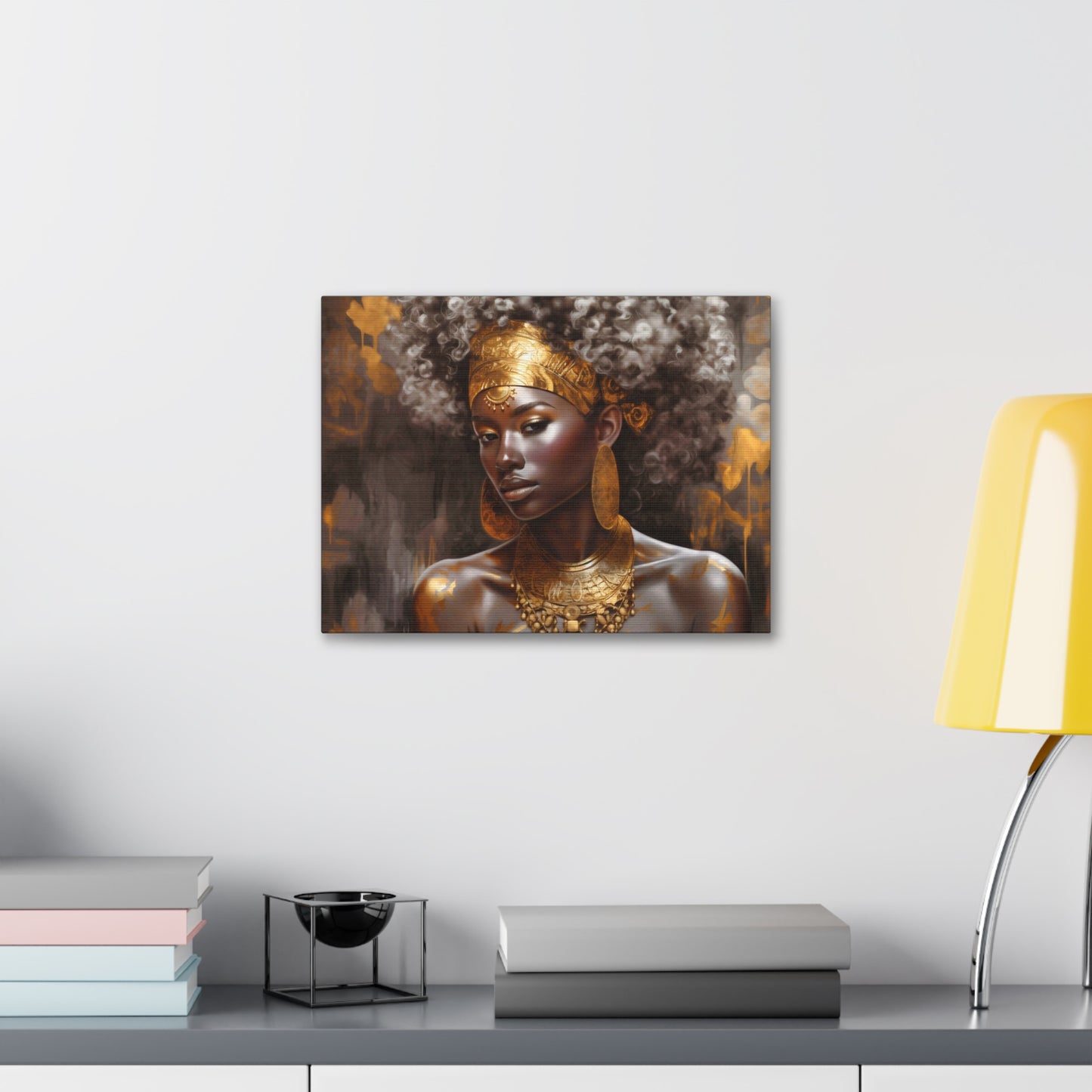 Sacred Metal Goddess Series #1 Canvas