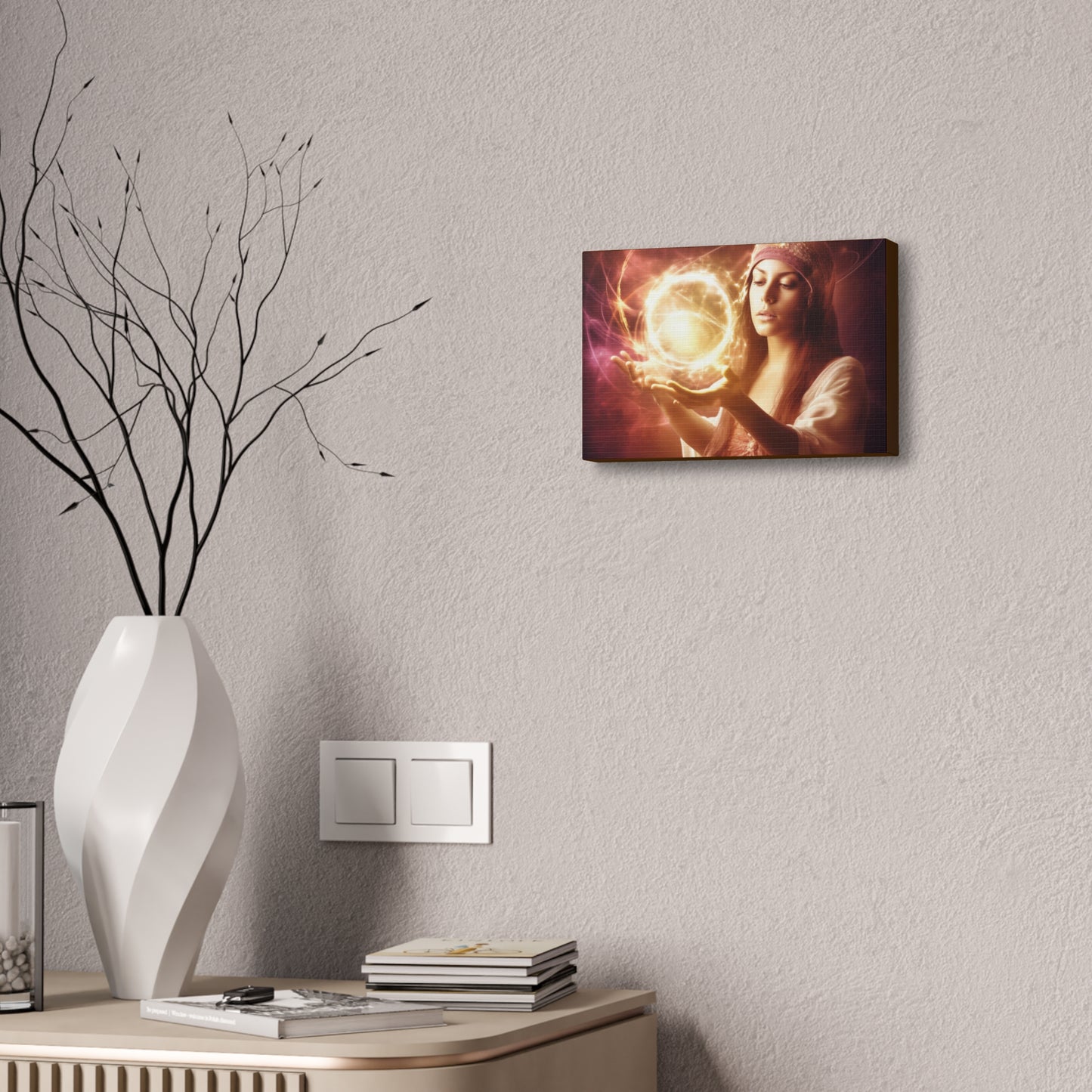 Holding the Light 2 Canvas