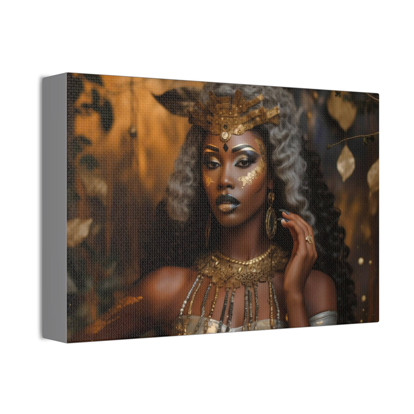Sacred Metal Goddess Series #4 Canvas