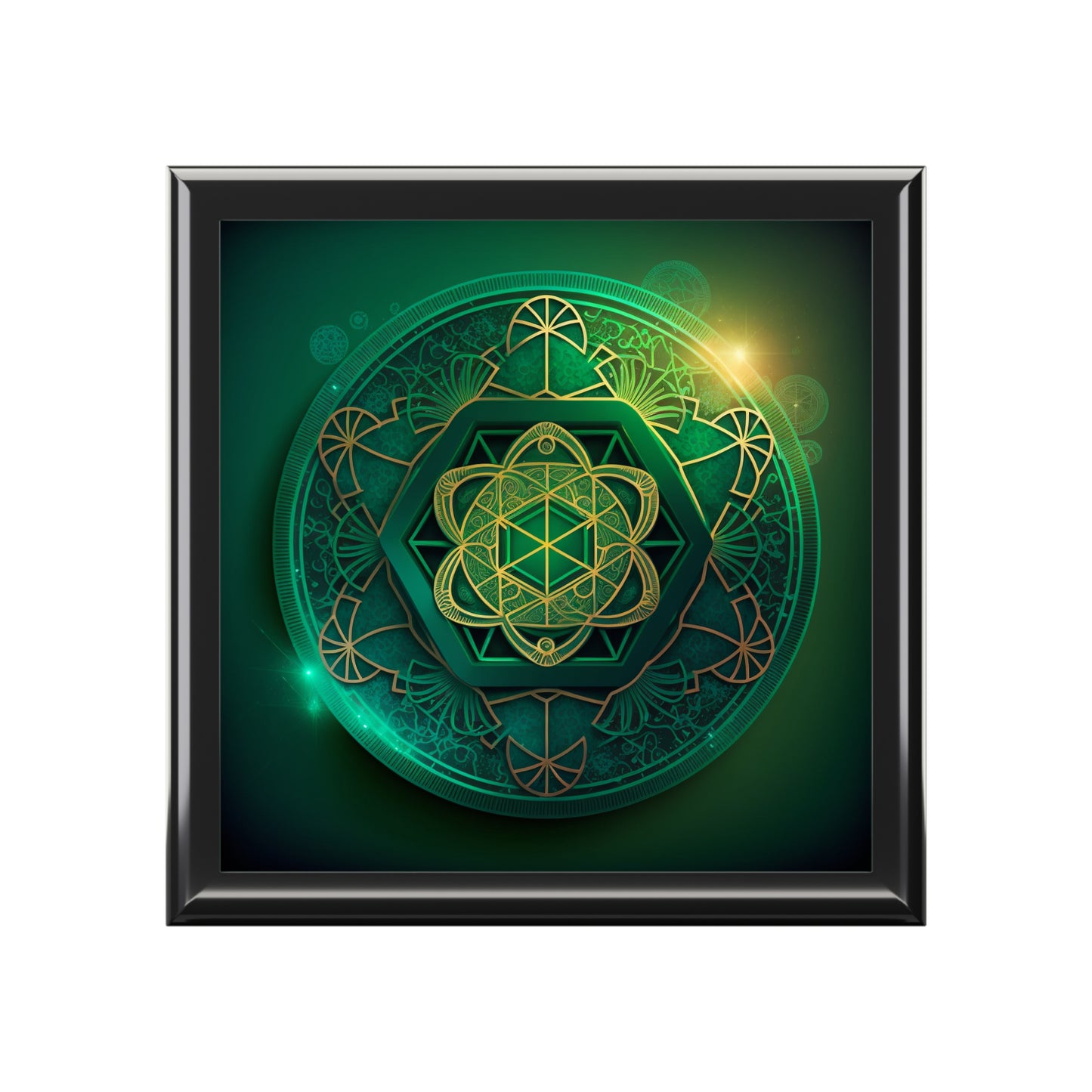 Crystal Amplifier Box- Sacred Geometry 2