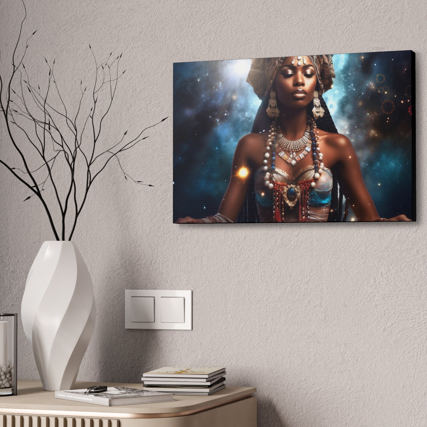 Godden of the Heavens Canvas