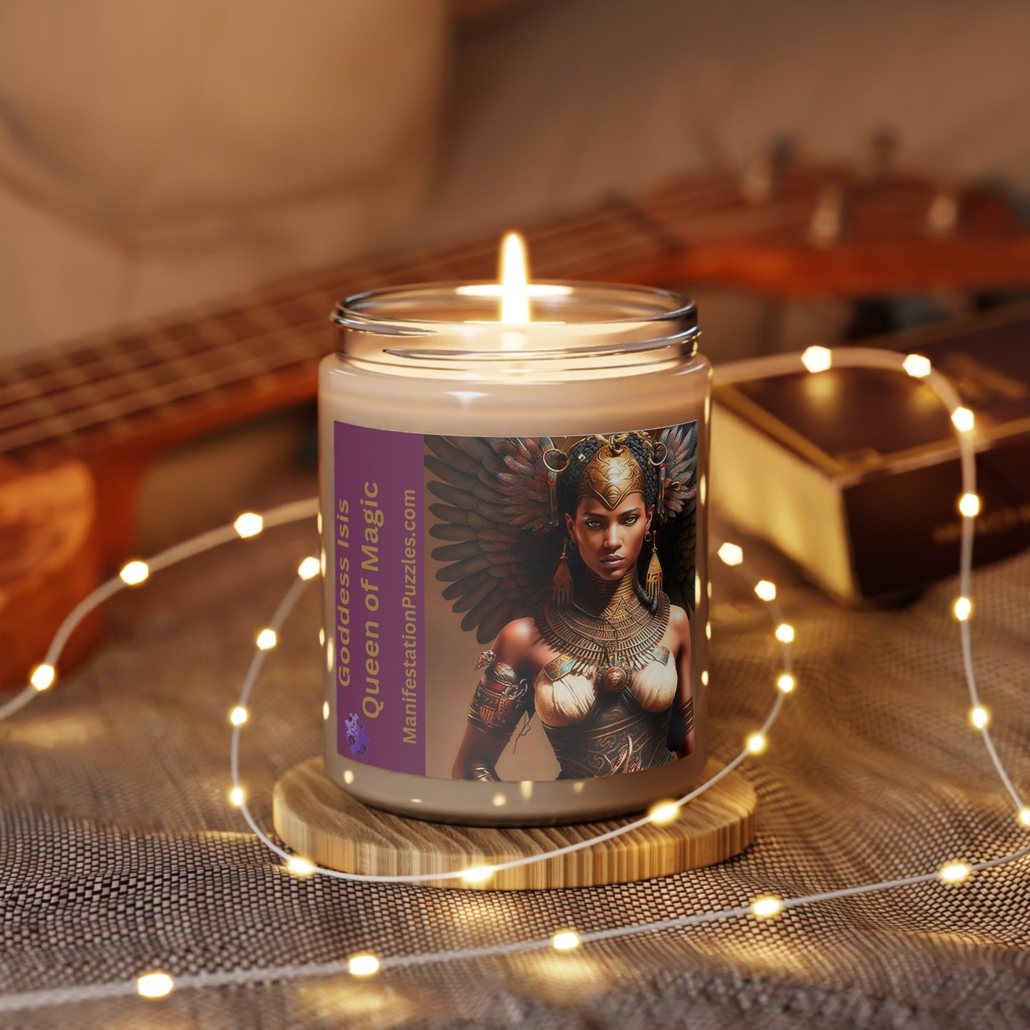 Goddess Isis Candle- Queen of Magic