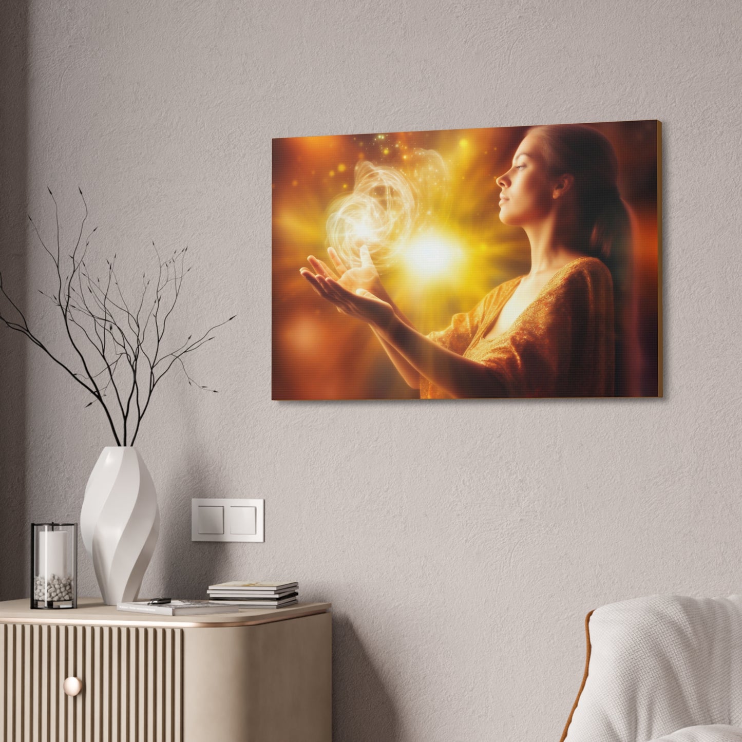 Holding the Light Canvas