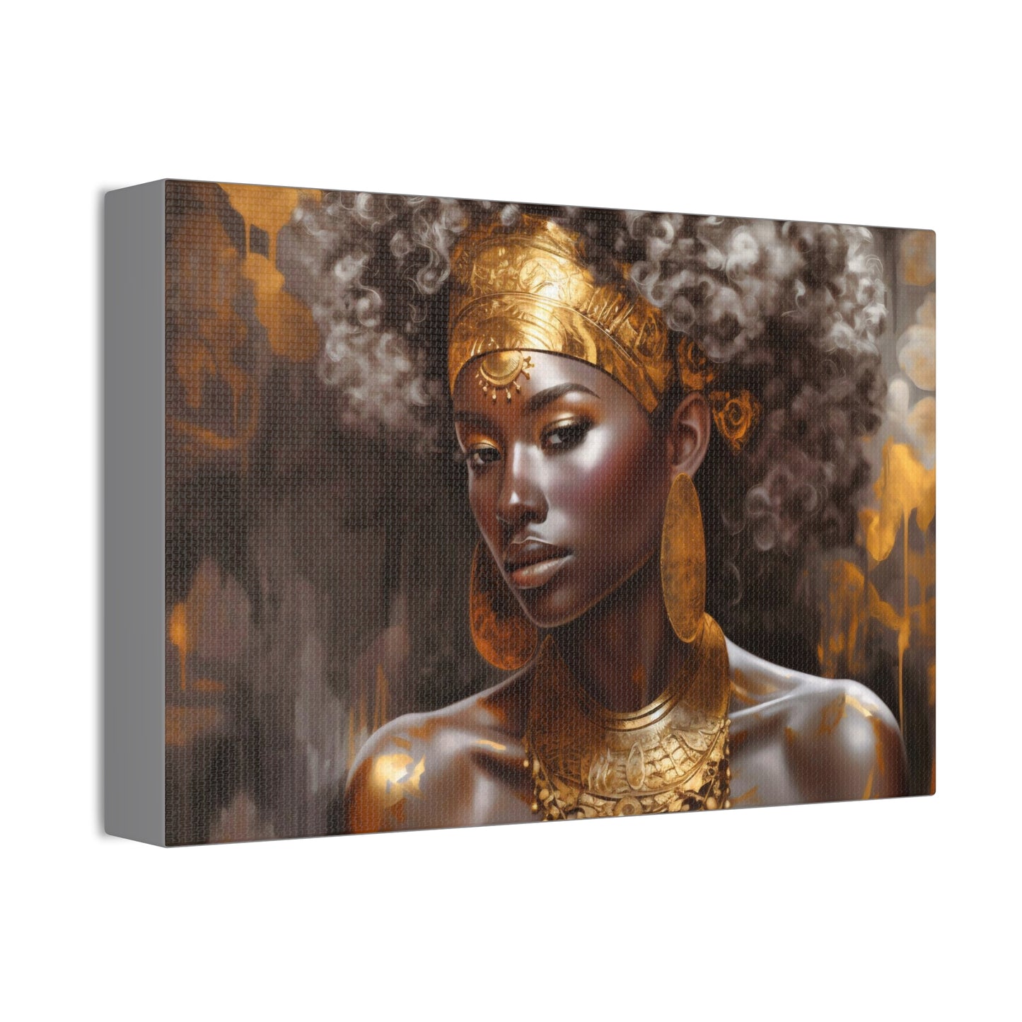 Sacred Metal Goddess Series #1 Canvas