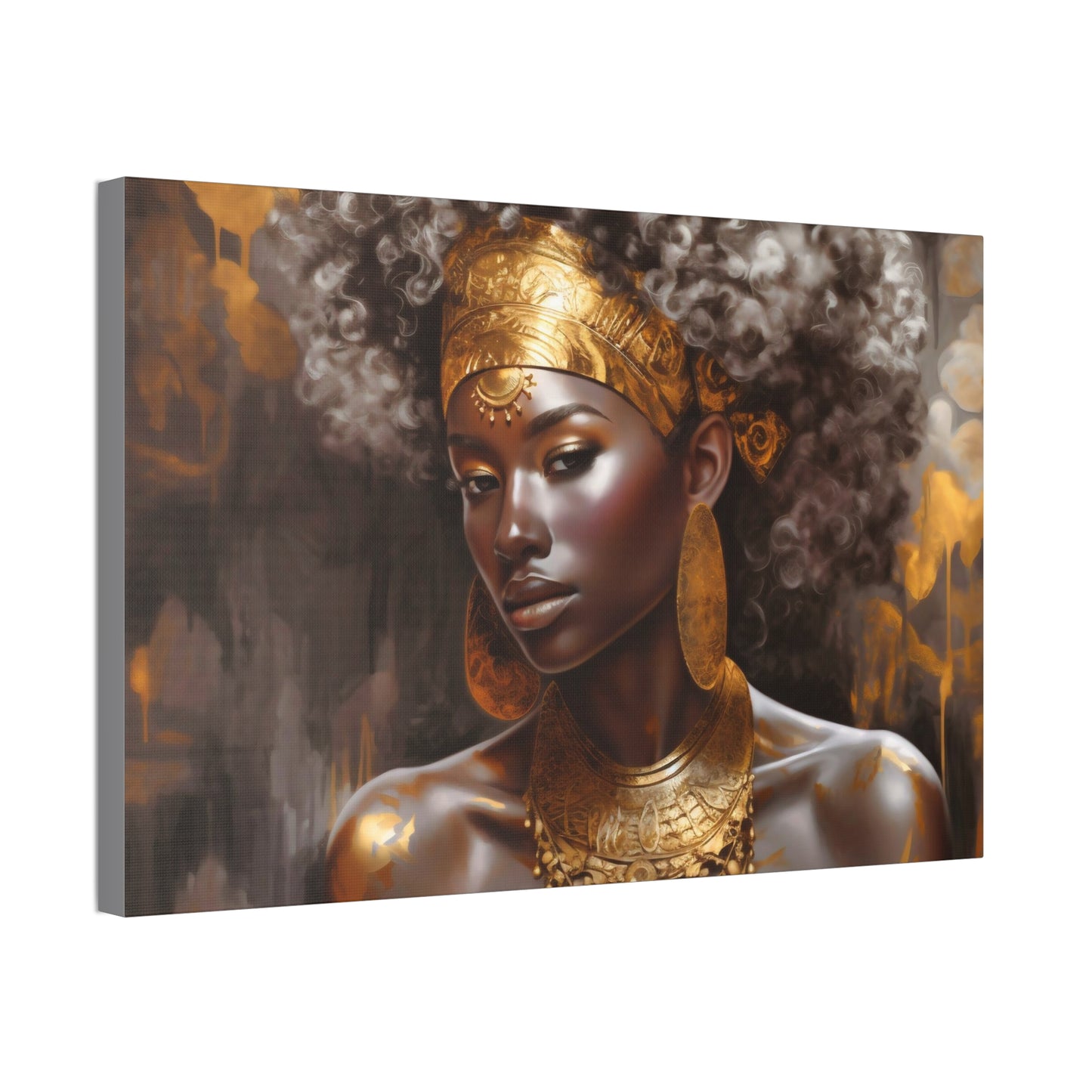 Sacred Metal Goddess Series #1 Canvas